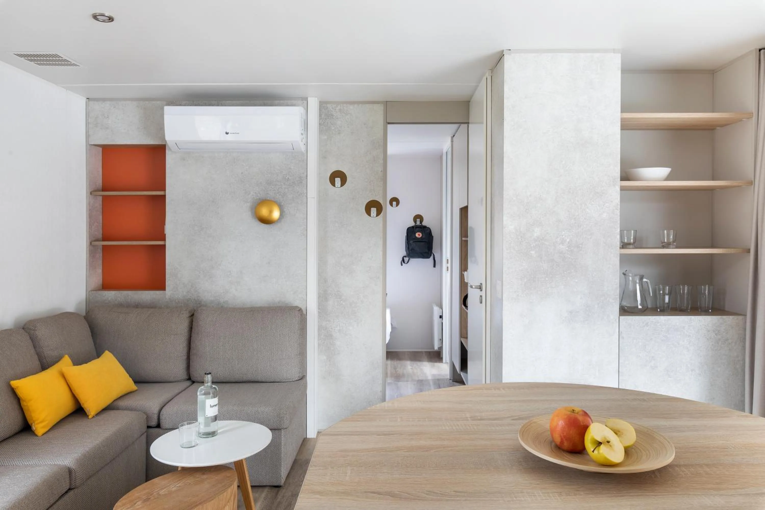 Living room in wecamp Pirineos