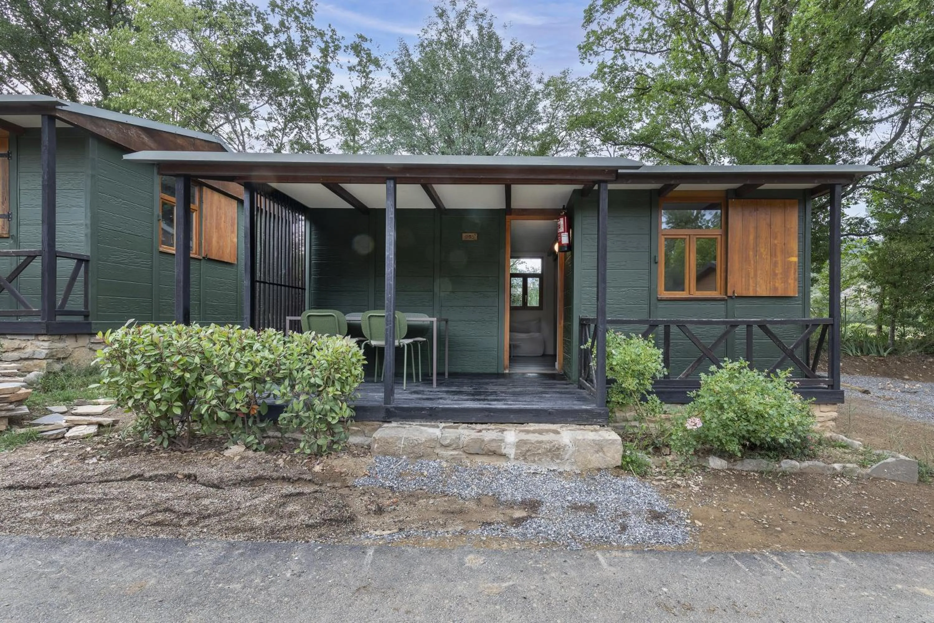 Property building in wecamp Pirineos