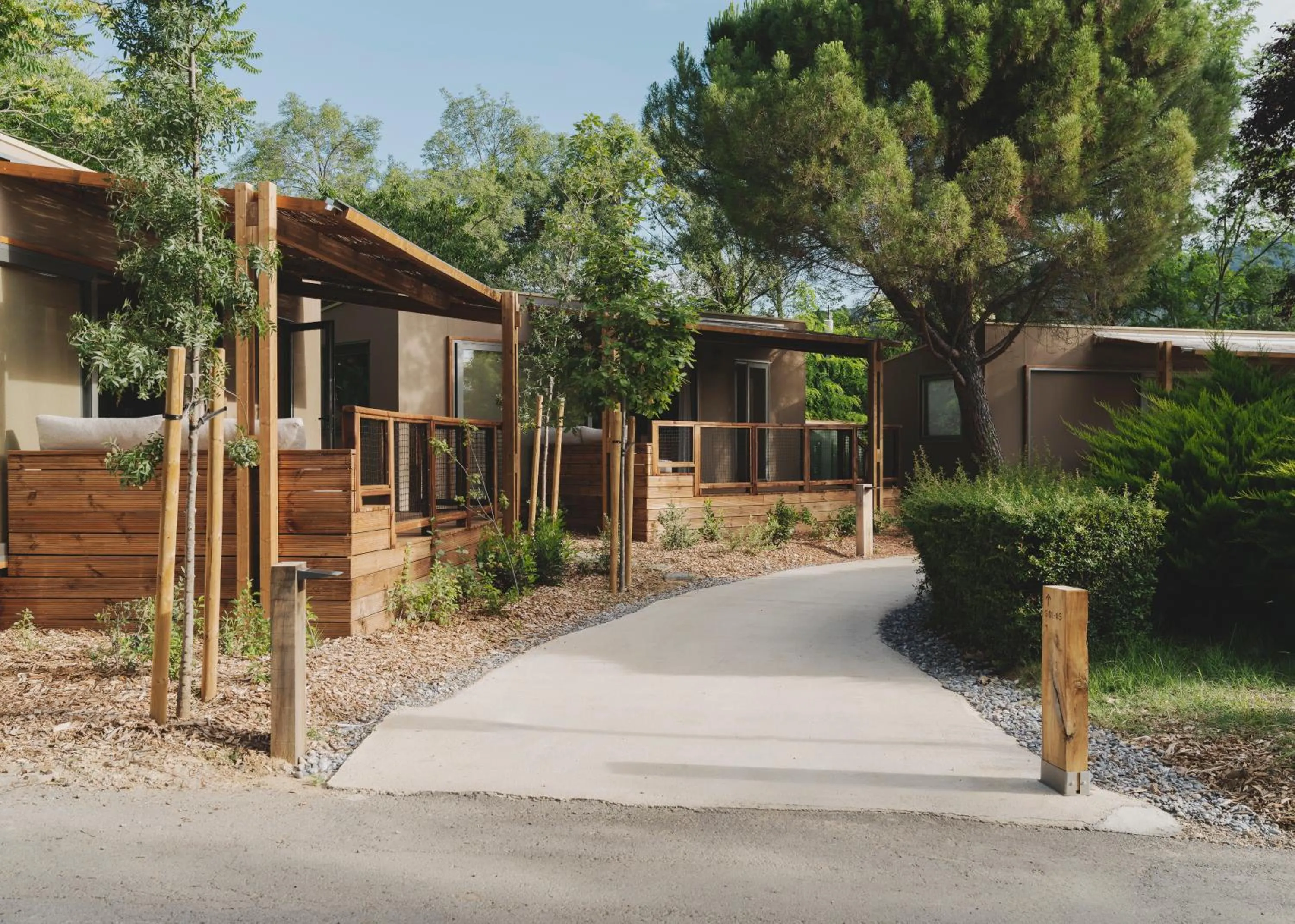 Property building in wecamp Pirineos