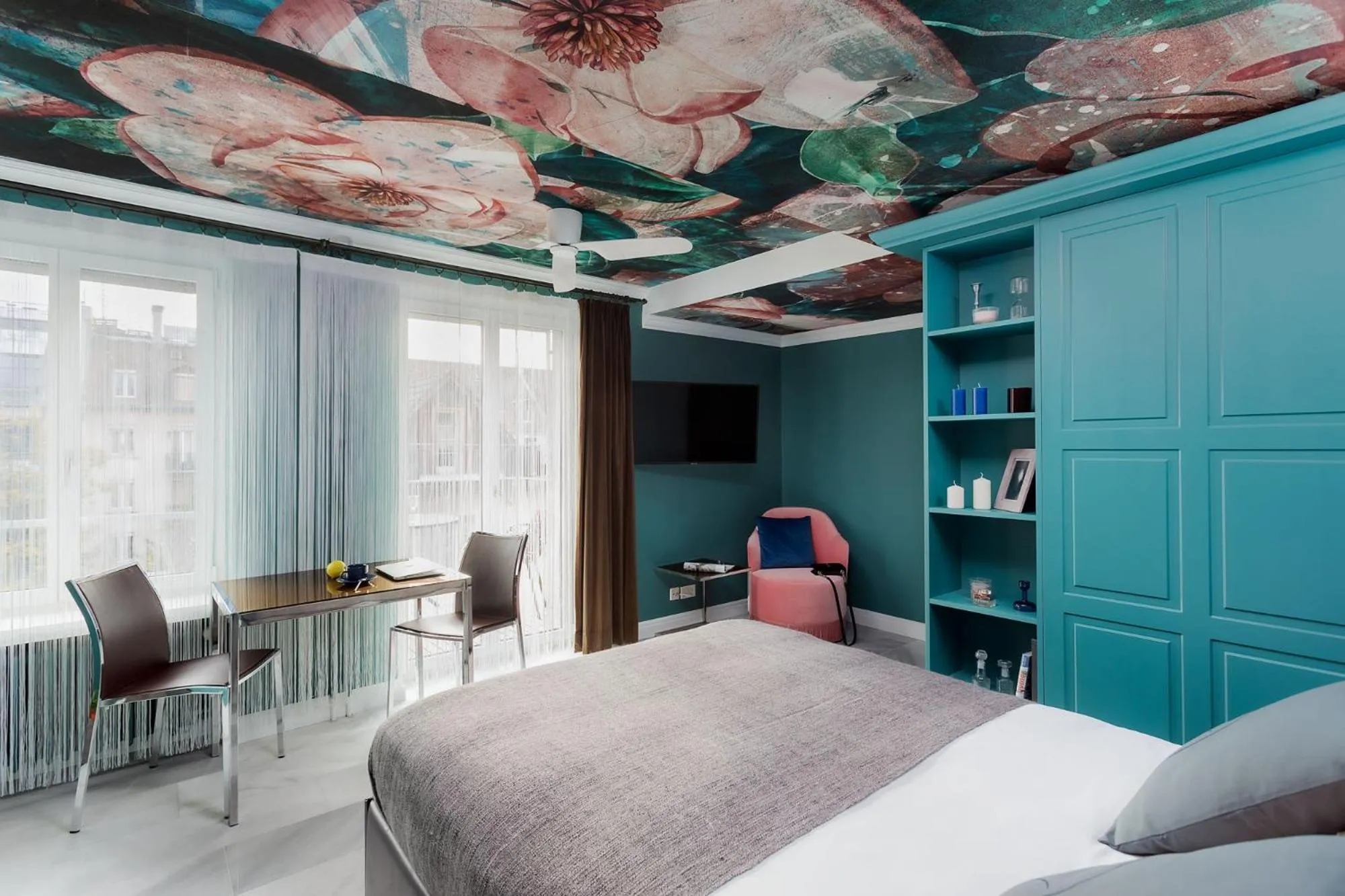 Bed in VISIONAPARTMENTS Albertstrasse - contactless check-in