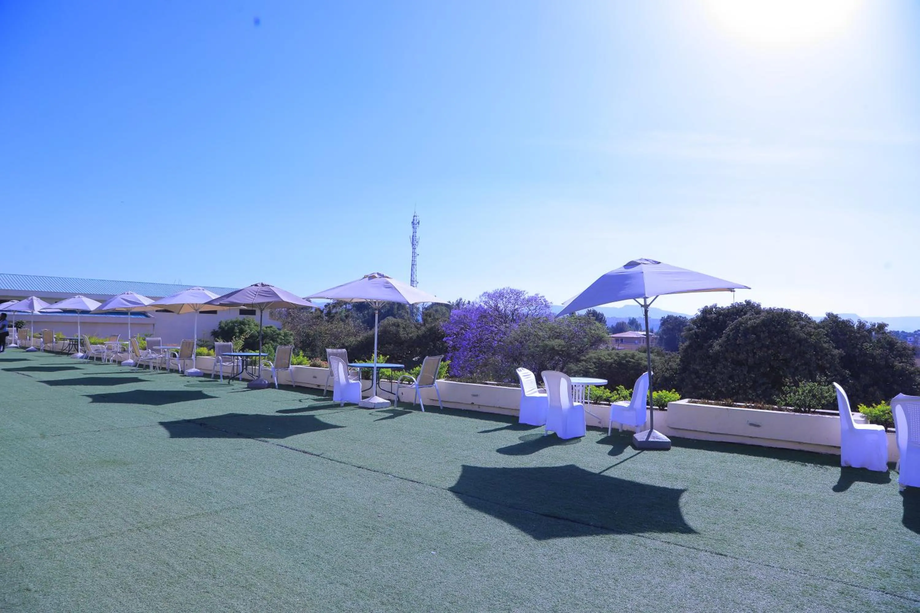 Balcony/Terrace in Haile Resort-Gondar