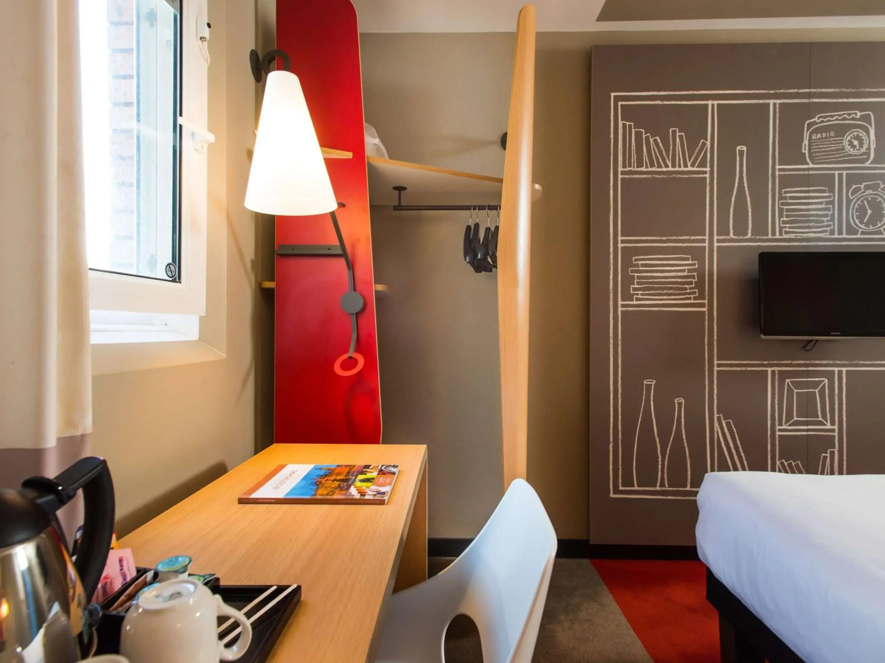 Bedroom, Bed in Ibis Sheffield City Bedroom, Bed in Ibis Sheffield City