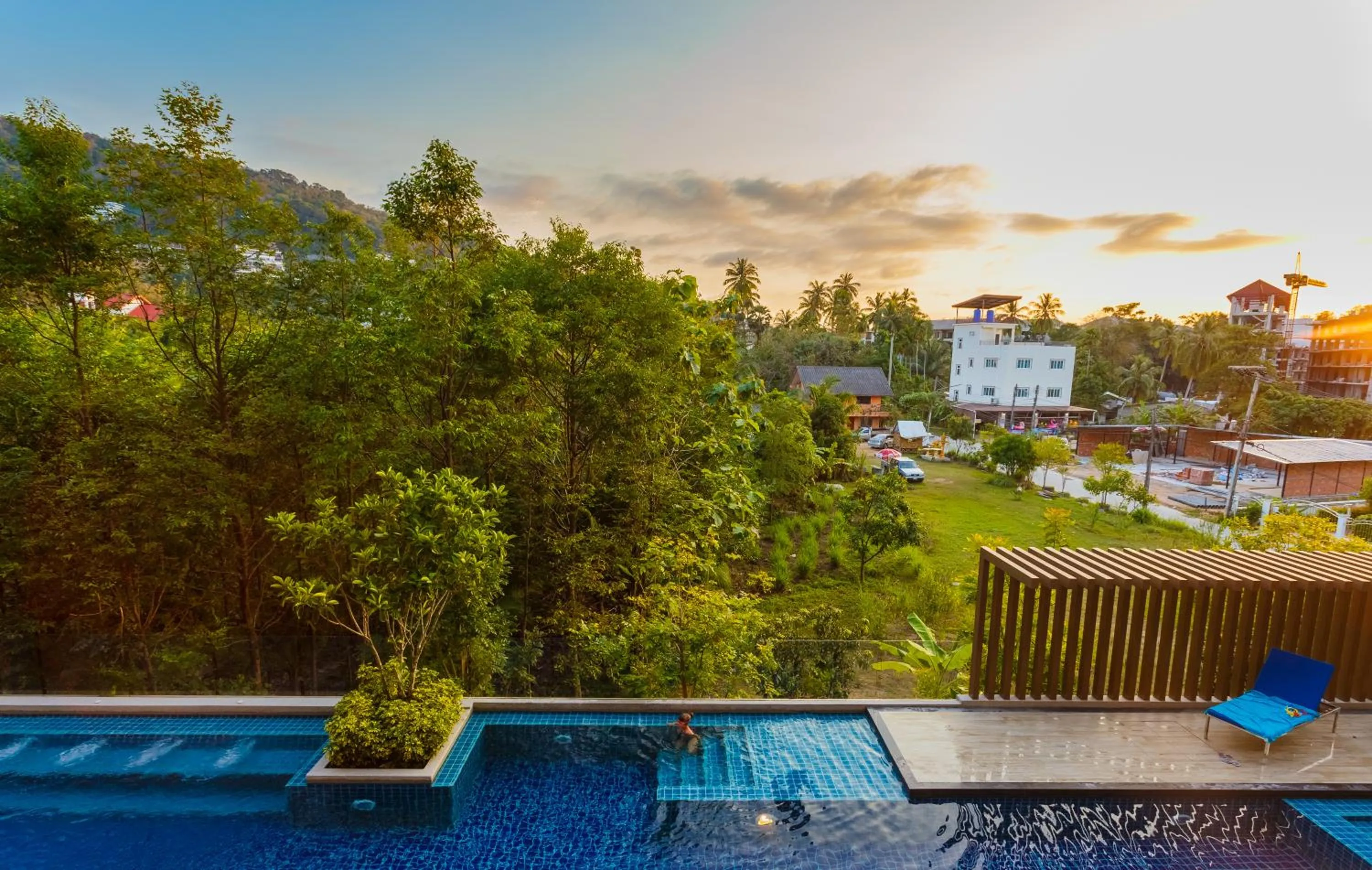 Swimming pool in The Aristo by Holy Cow, 2-BR, mountain view