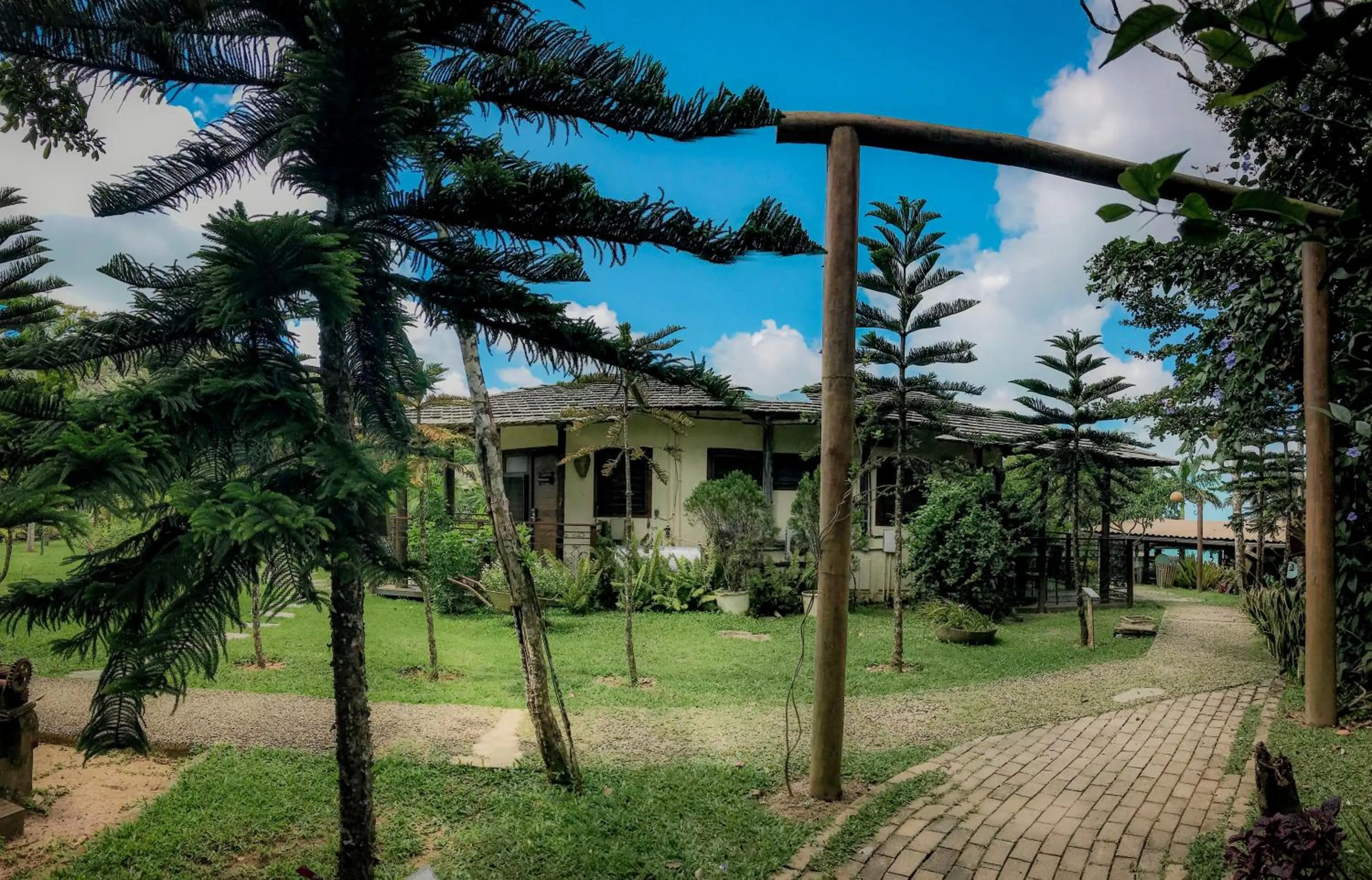 Garden in Hotel Vale das Nuvens