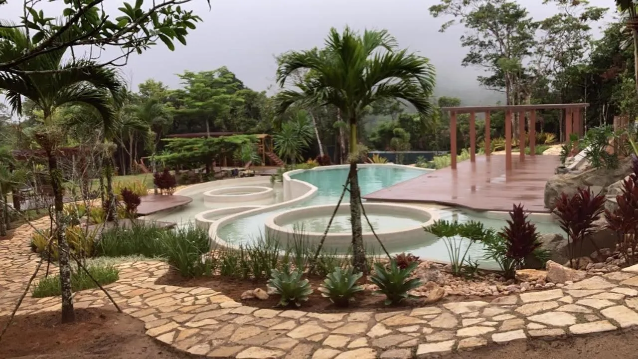 Swimming pool in Hotel Vale das Nuvens