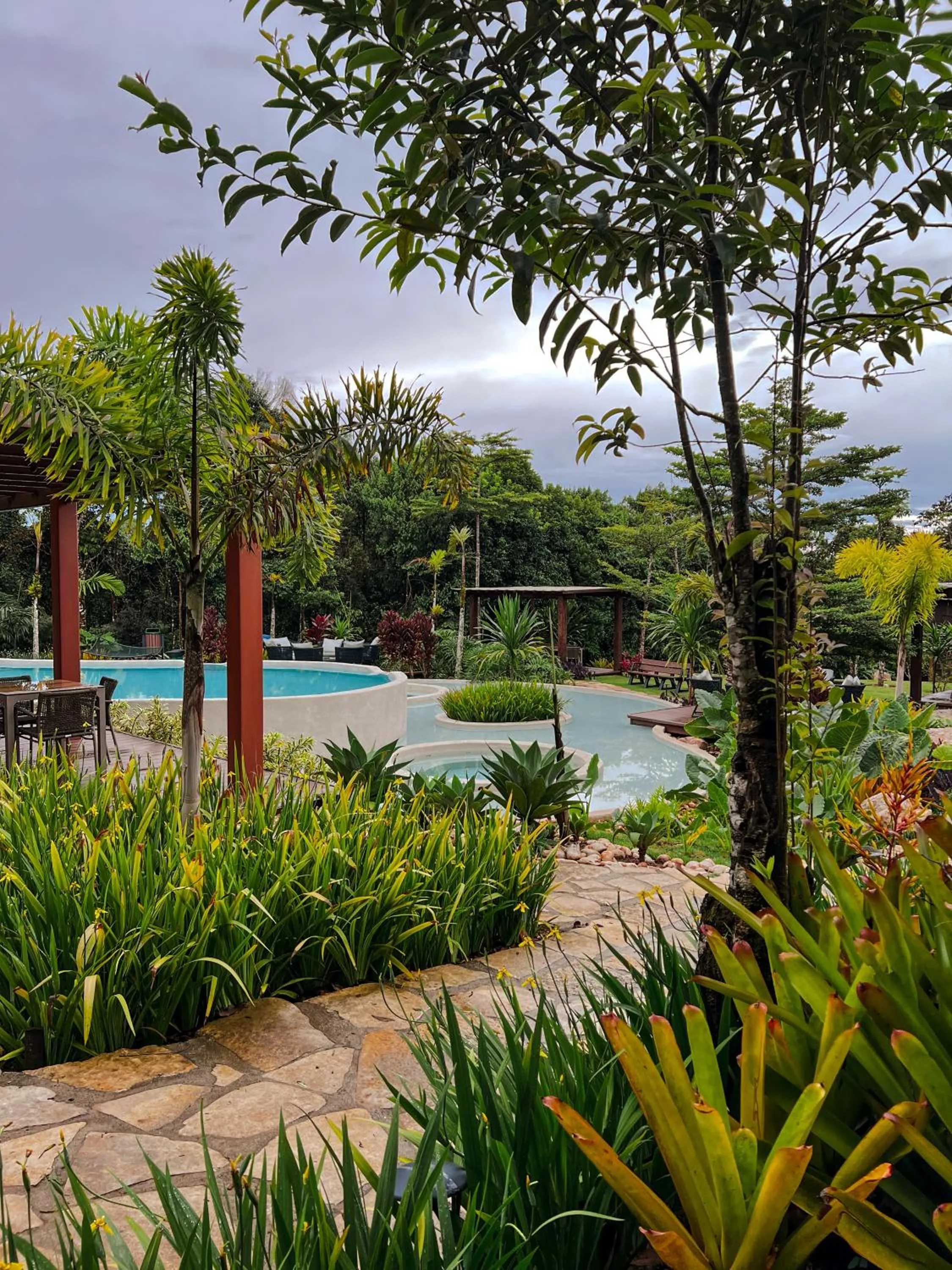 Swimming pool in Hotel Vale das Nuvens