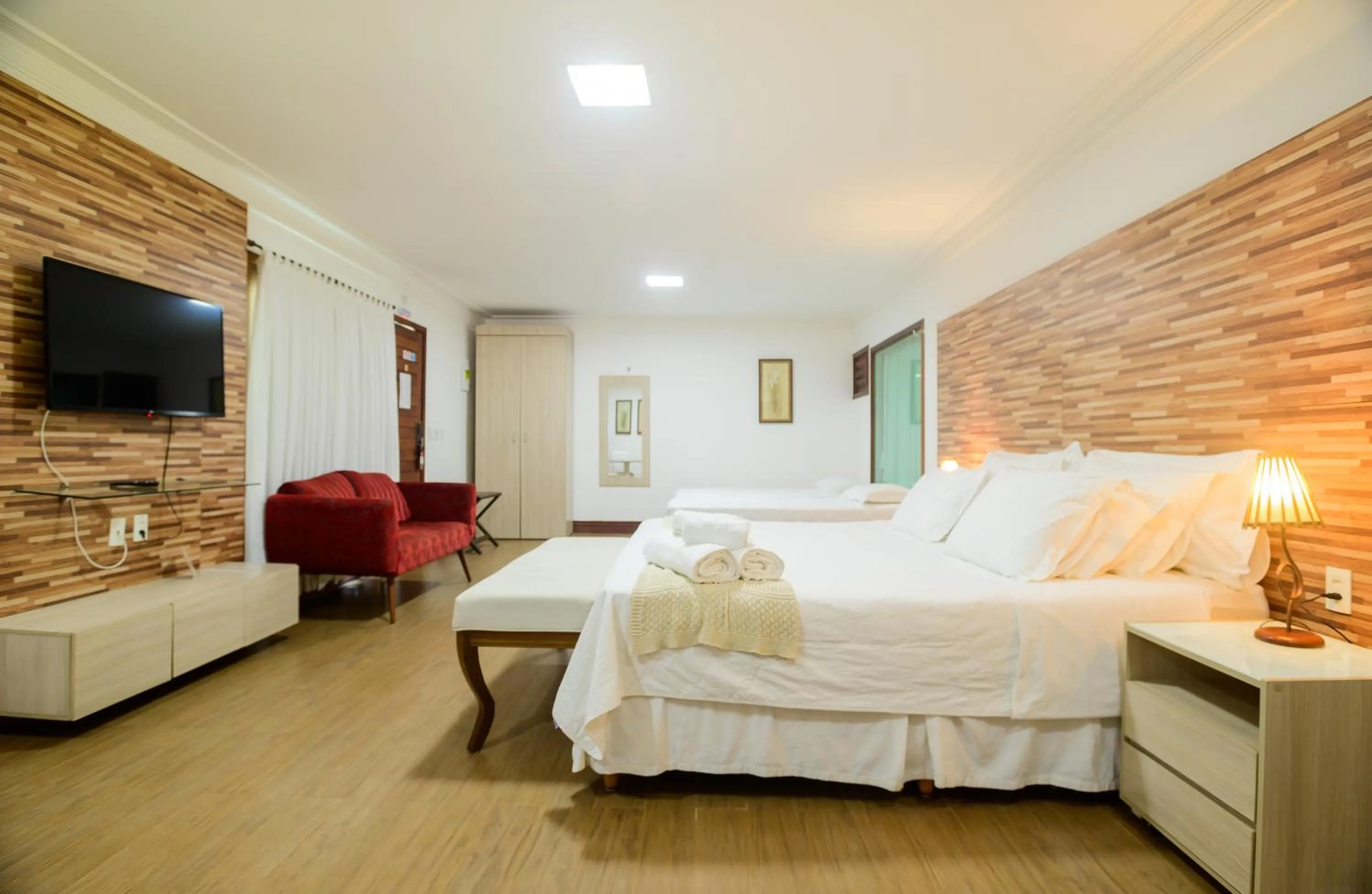 Bed in Hotel Vale das Nuvens