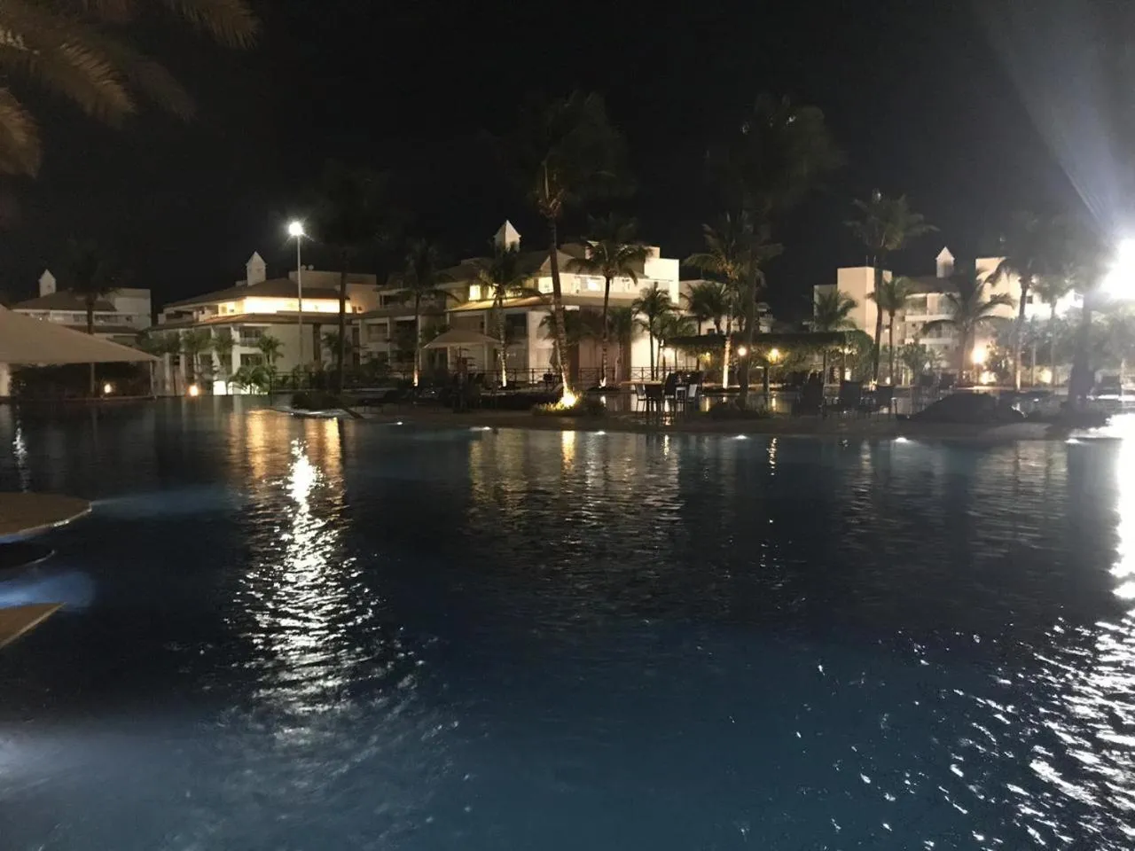 Night in Golf Ville Resorts Suites