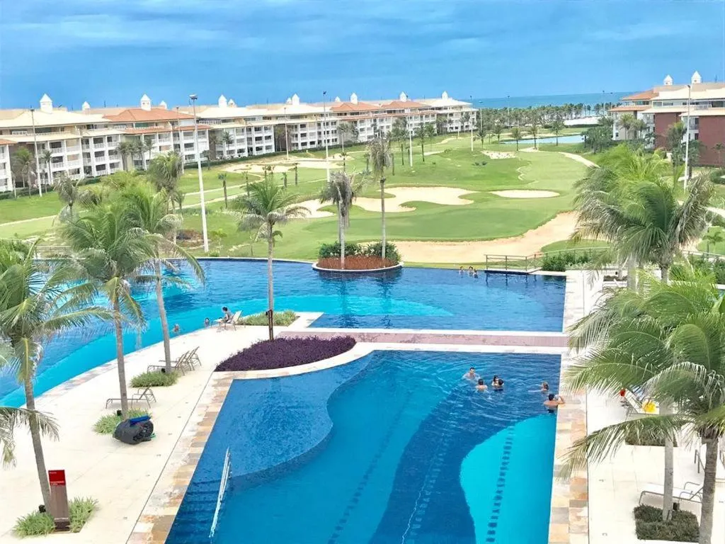Pool view in Golf Ville Resorts Suites