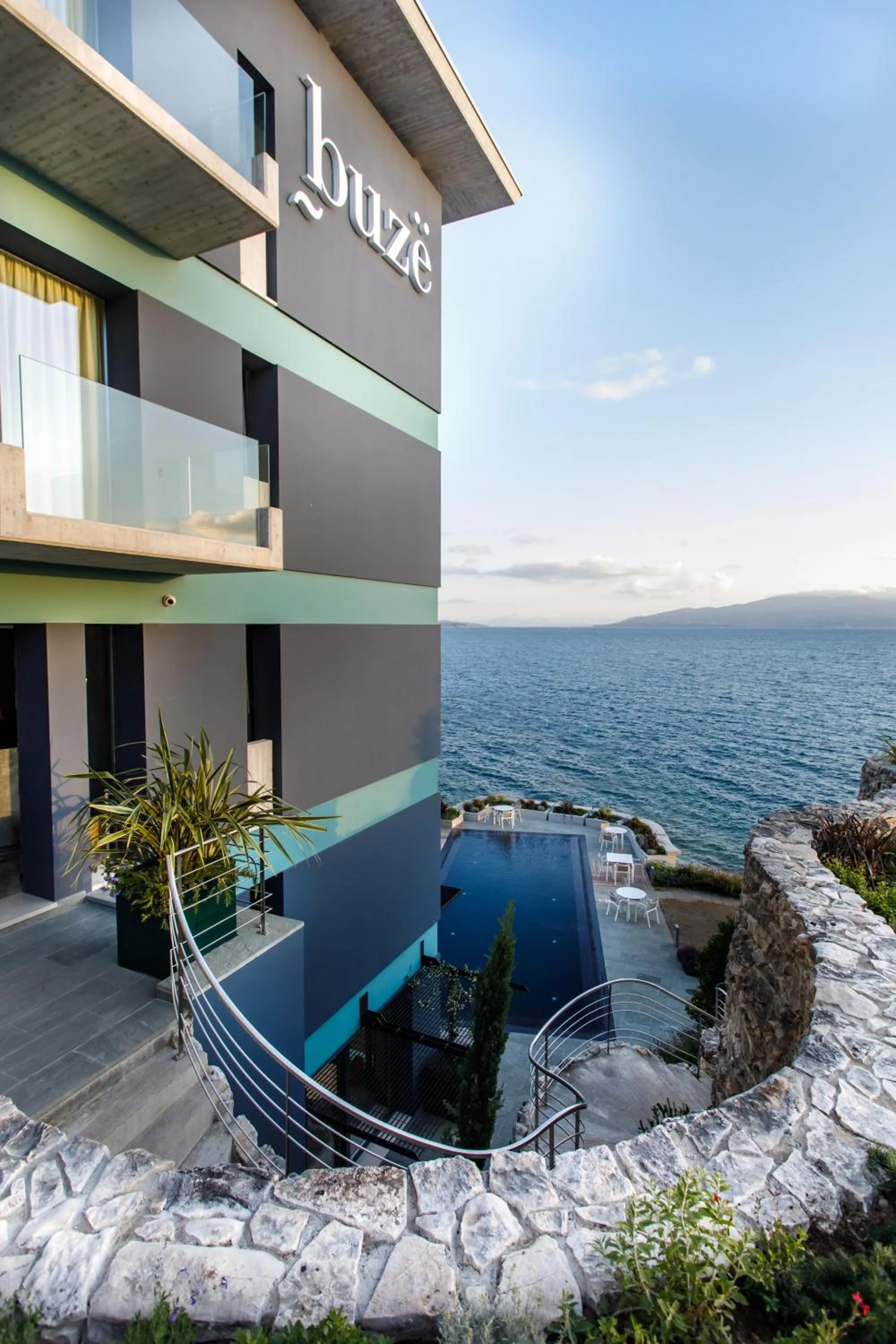 Facade/entrance in Buzë Boutique Hotel