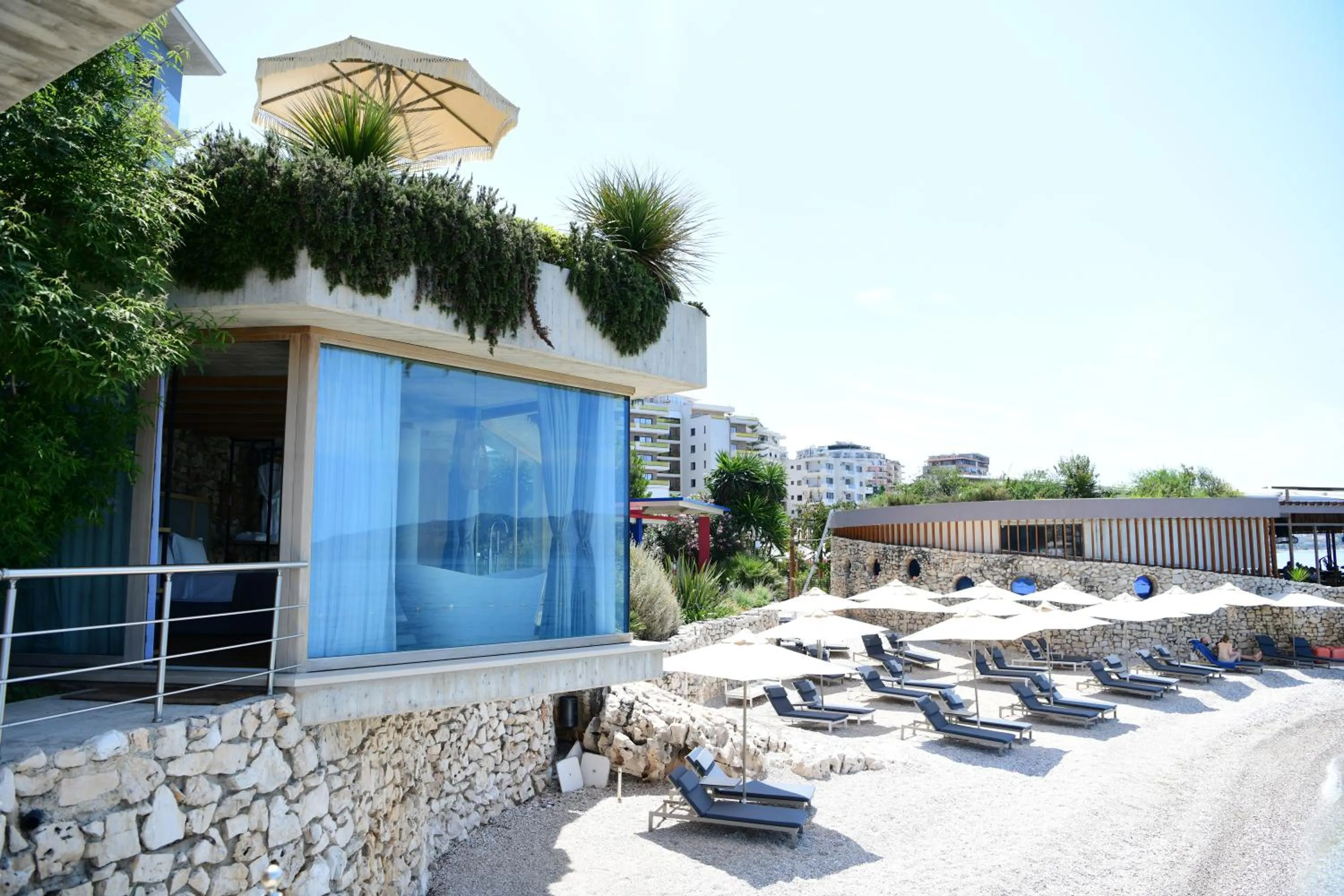Beach in Buzë Boutique Hotel