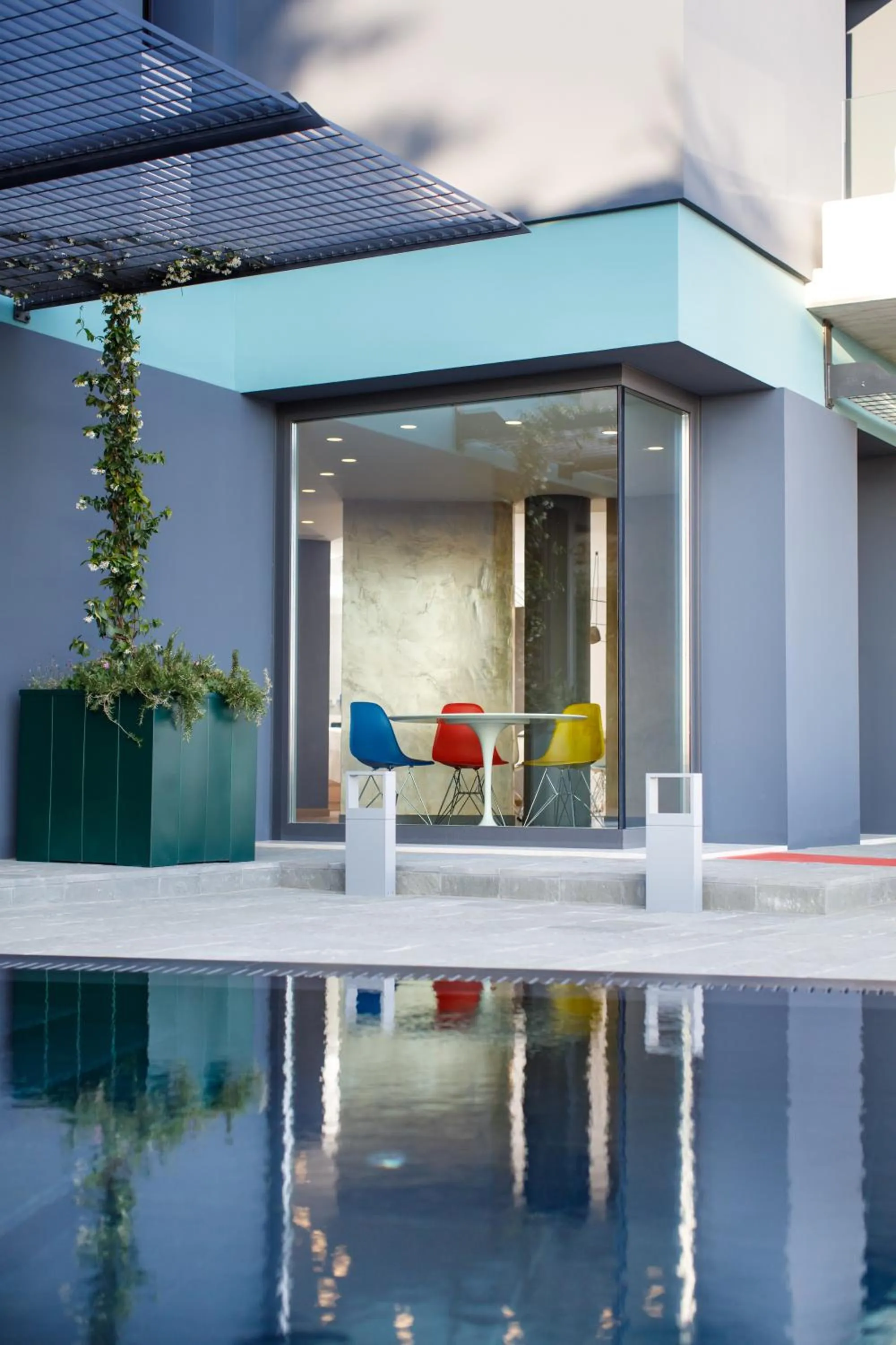 Patio in Buzë Boutique Hotel