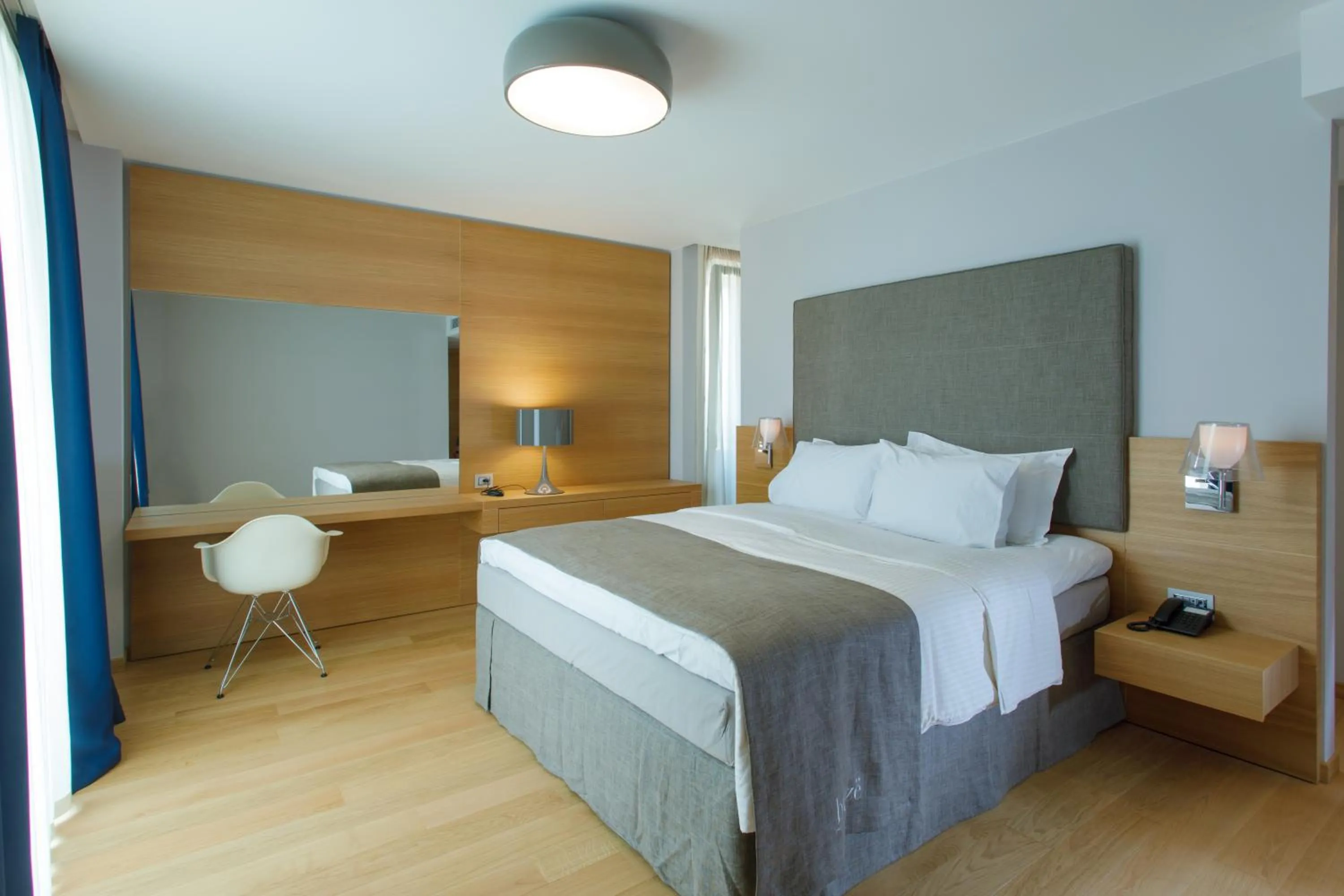 Bed in Buzë Boutique Hotel