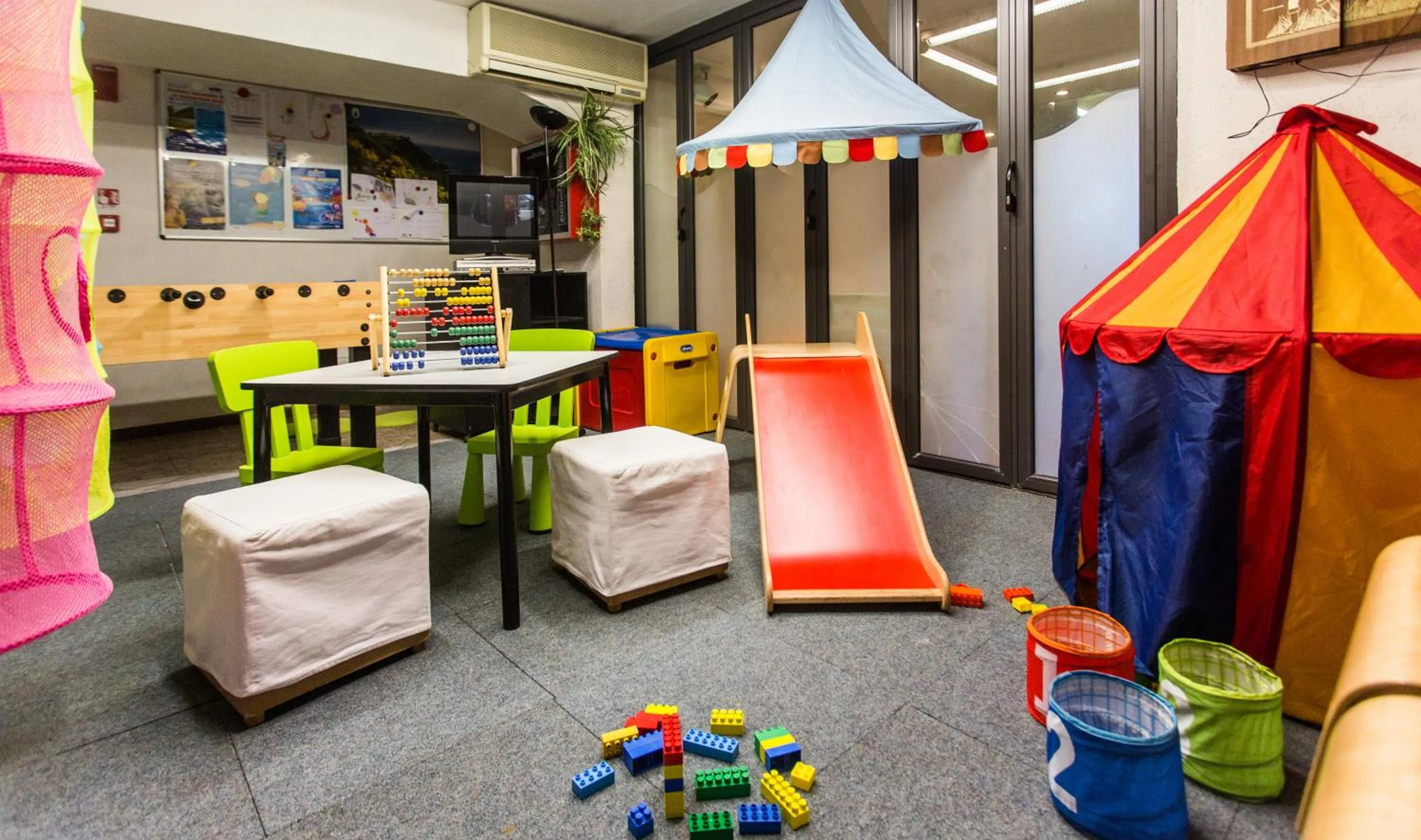 Children play ground in Hotel Antares