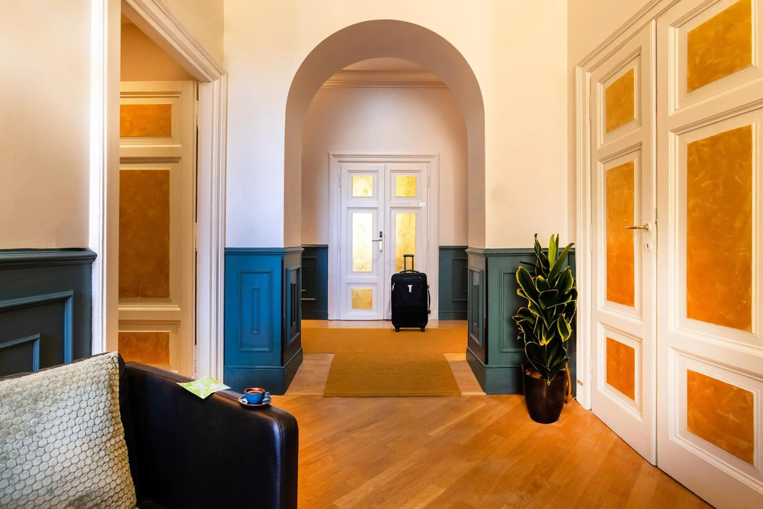 Lobby or reception in Domus Liberius - Rome Lobby or reception in Domus Liberius - Rome