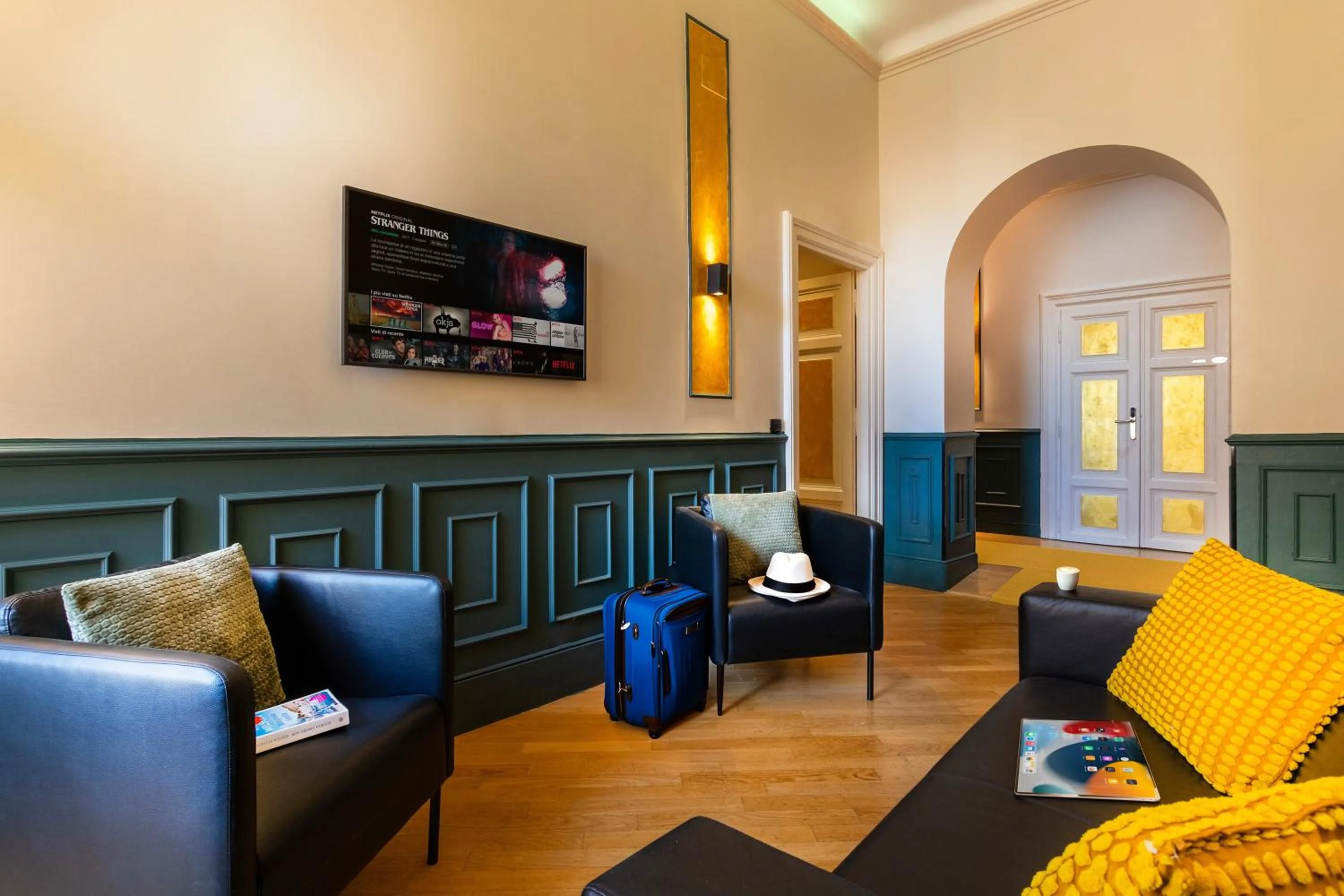 Lobby or reception in Domus Liberius - Rome