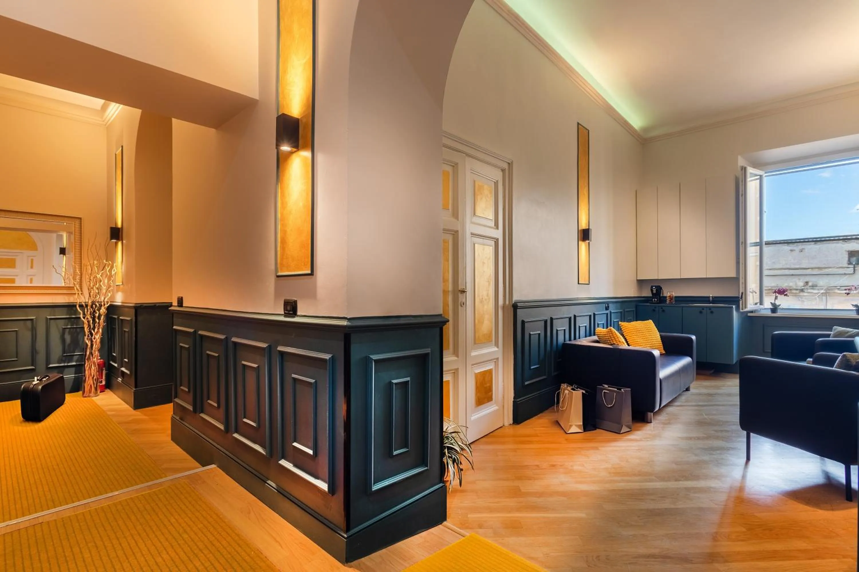 Lobby or reception in Domus Liberius - Rome