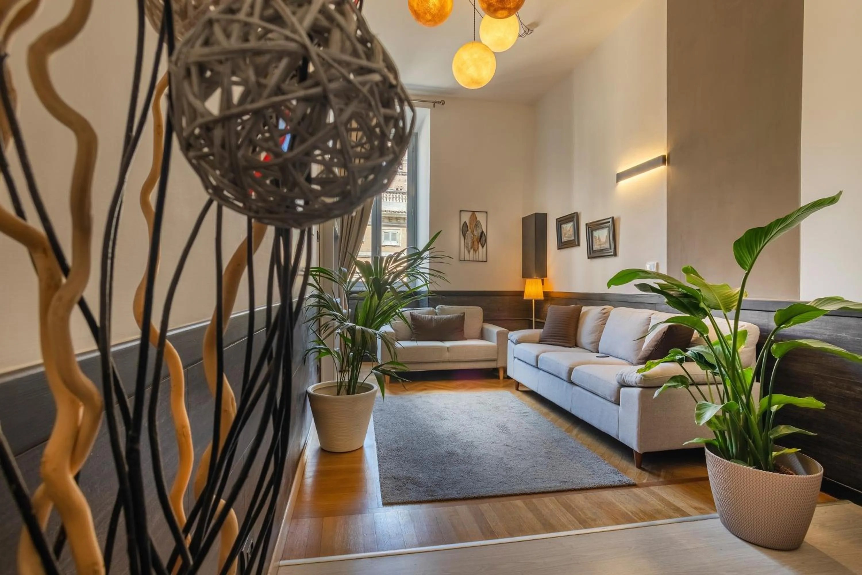 Lobby or reception in Domus Liberius - Rome