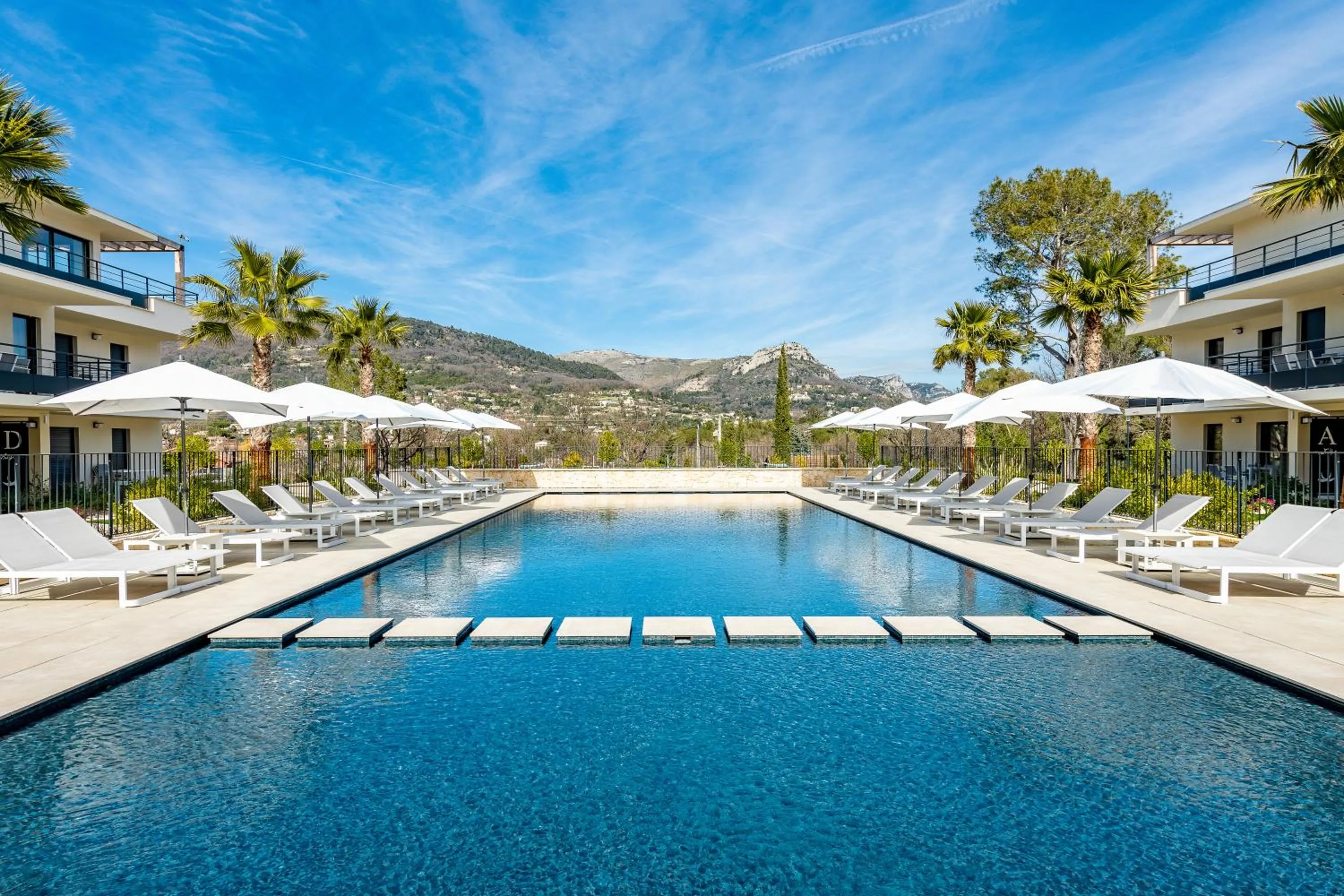 Swimming pool in Evancy Les Jardins d'Azur - Vence