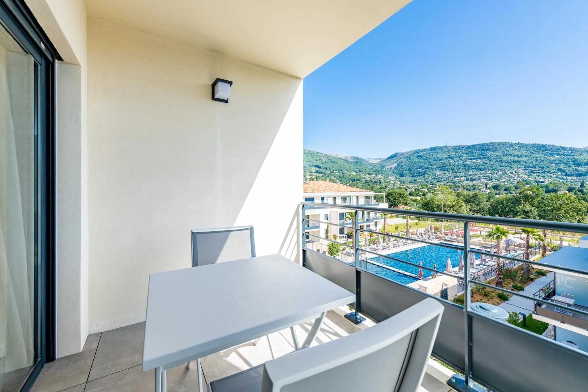 Balcony/Terrace in Evancy Les Jardins d'Azur - Vence