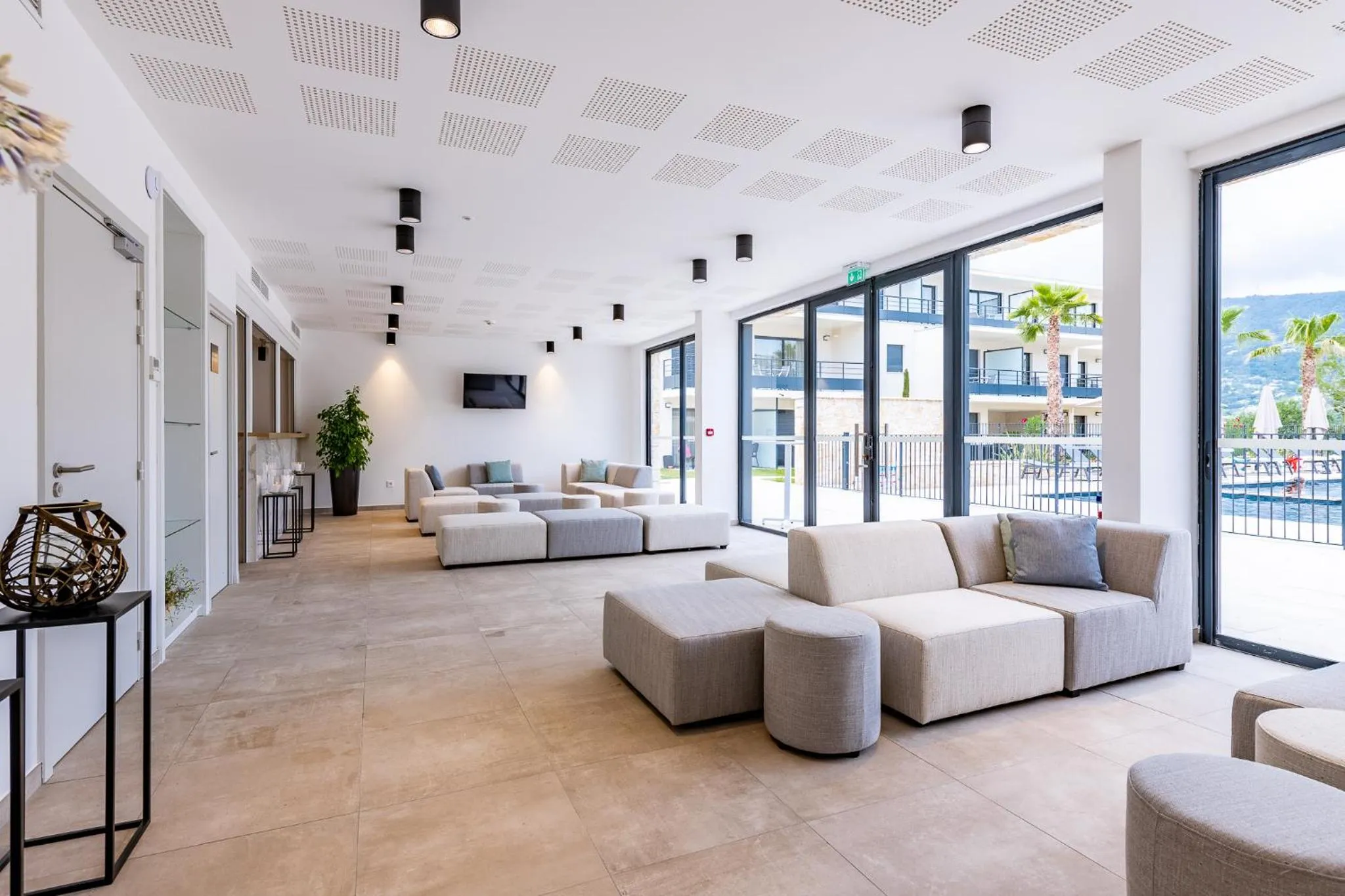 Lounge or bar in Evancy Les Jardins d'Azur - Vence