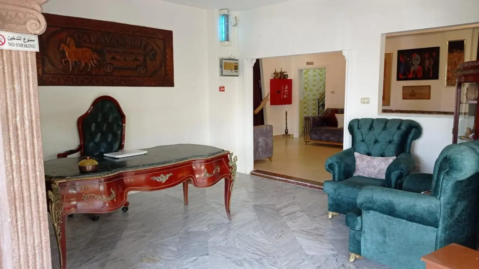 Lobby or reception, Seating Area in Caravan Hotel