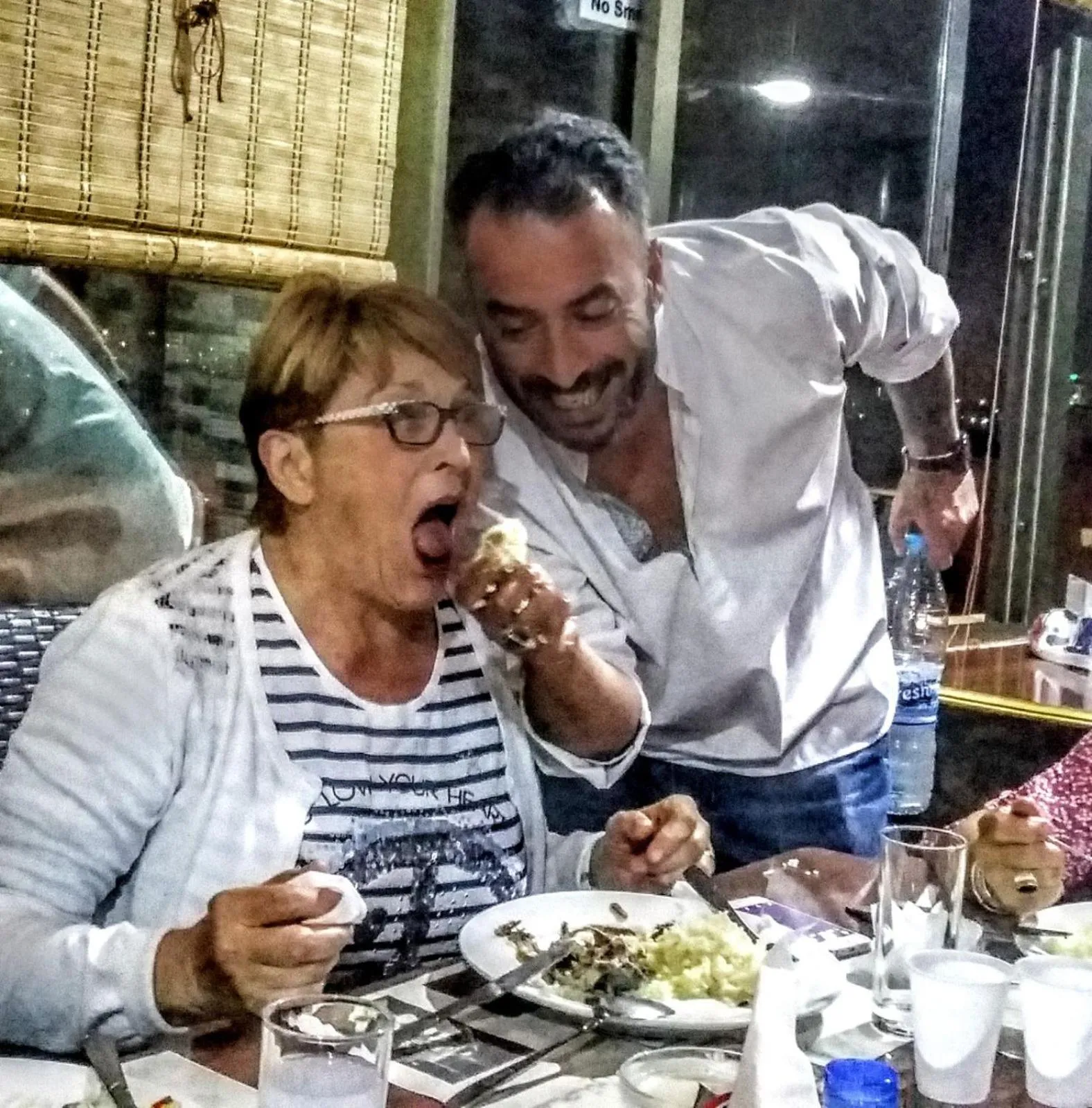 Staff in Caravan Hotel