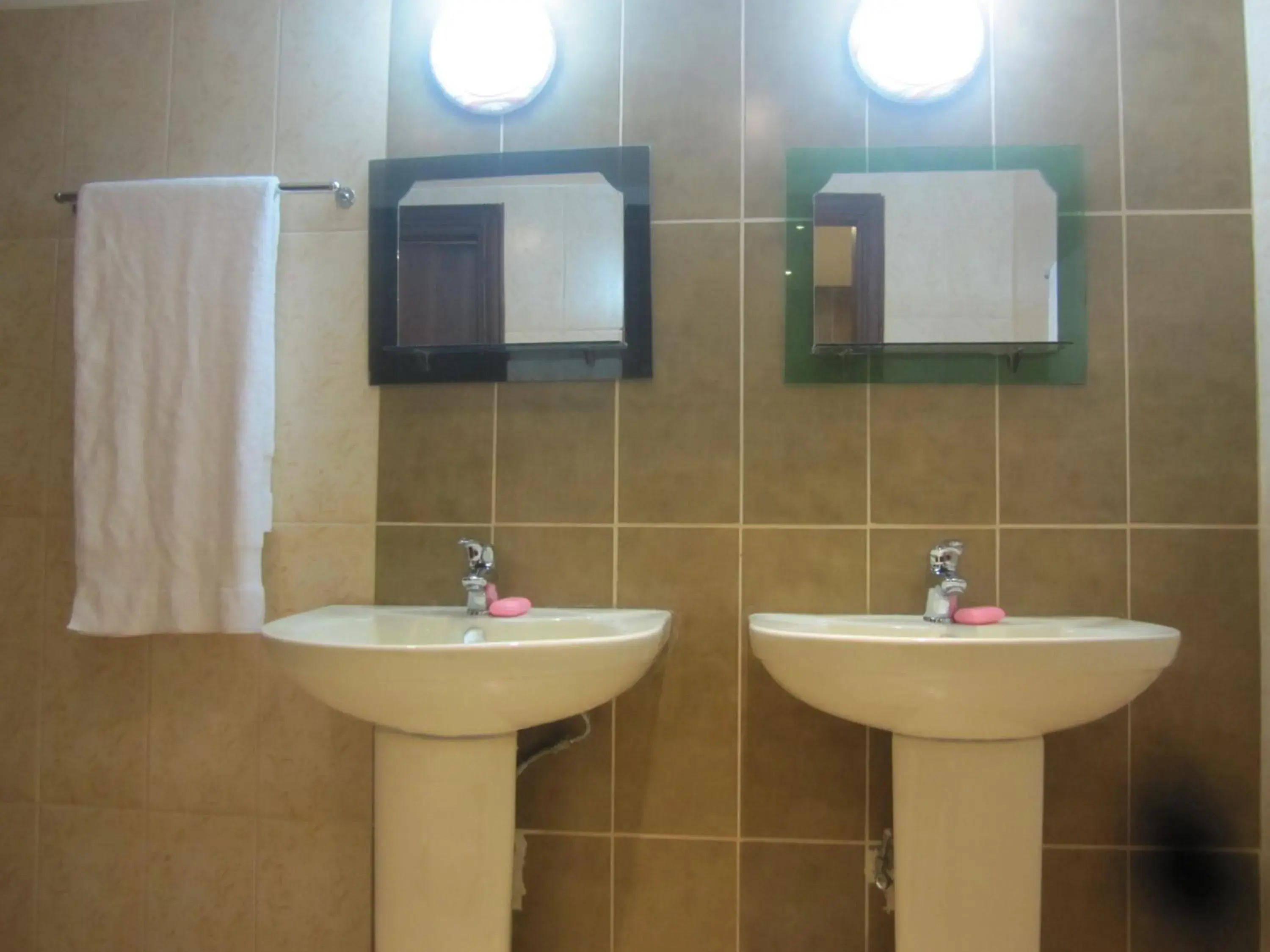 Bathroom in Caravan Hotel