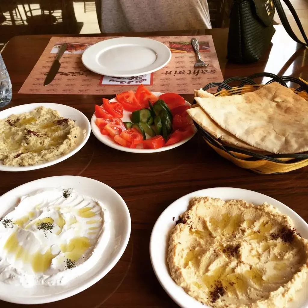 Food close-up in Caravan Hotel