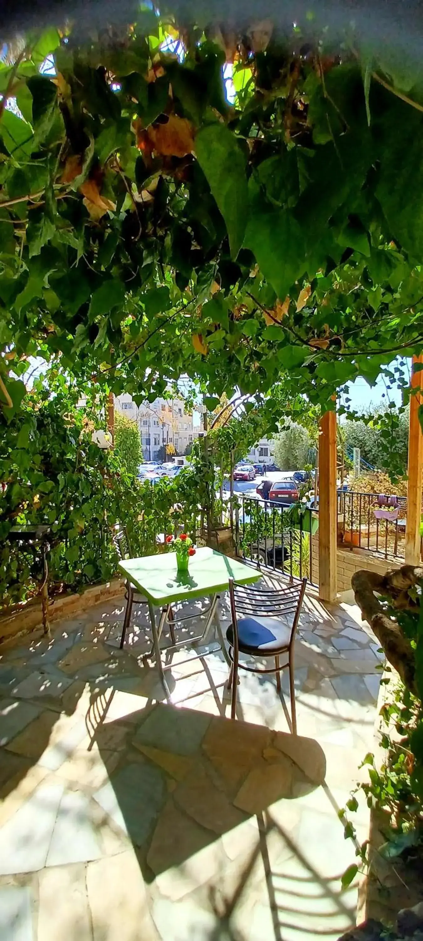 Balcony/Terrace in Caravan Hotel