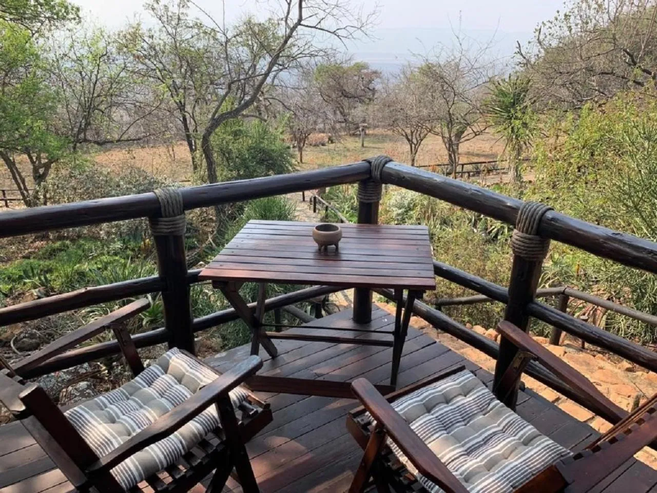 Balcony/Terrace in Shayamoya Tiger Fishing and Game Lodge