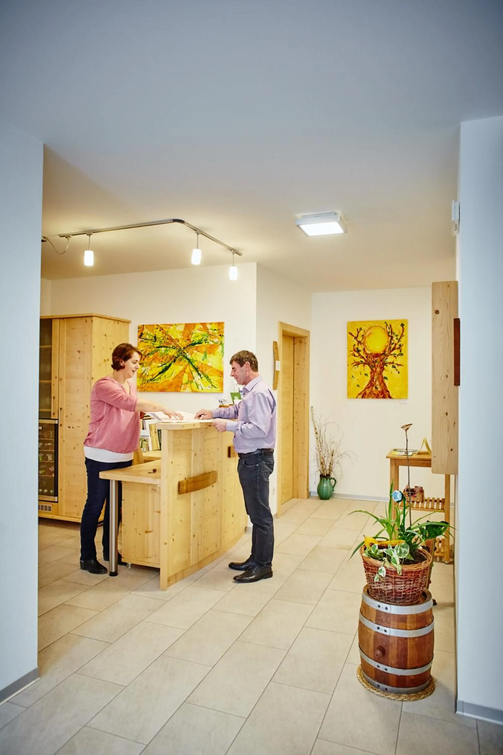 Lobby or reception in Schmankerl und Gast