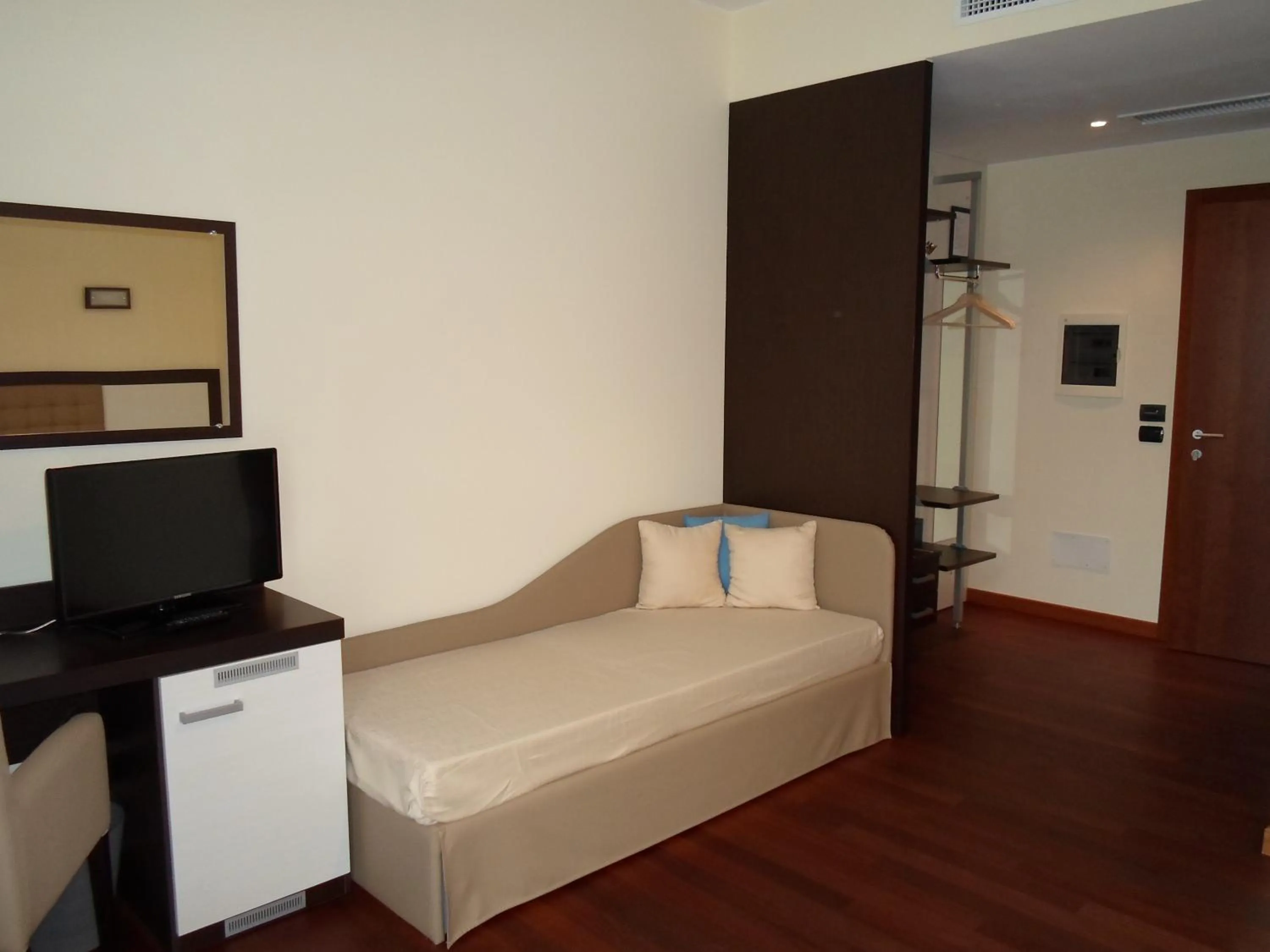 Seating area, Bed in Hotel Le Macine