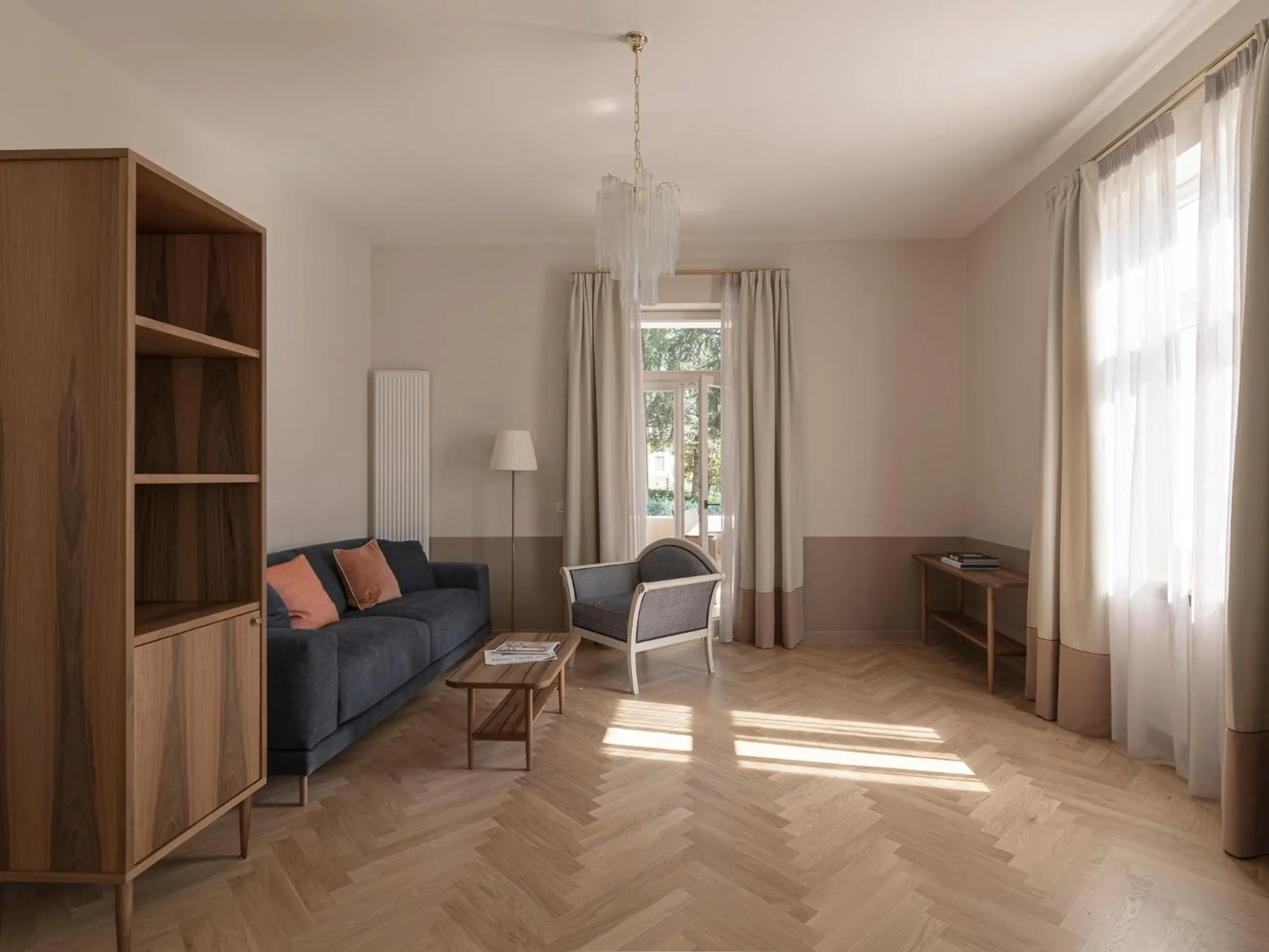 Living room in Villa Helvetia