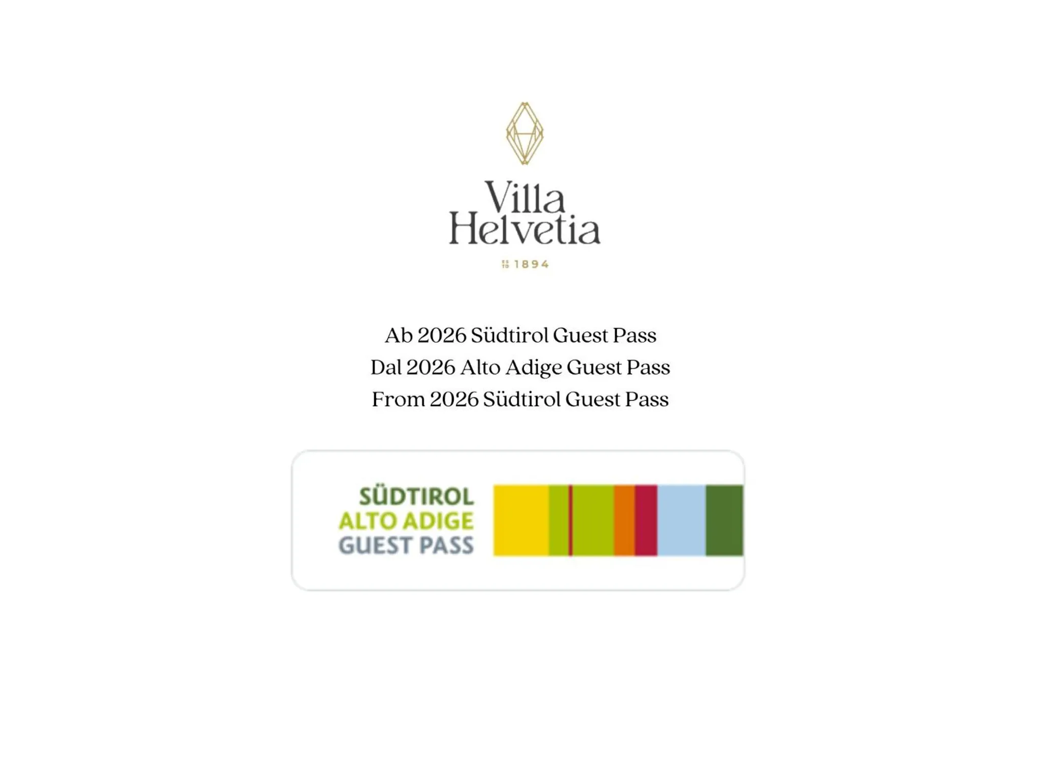 Property logo or sign in Villa Helvetia