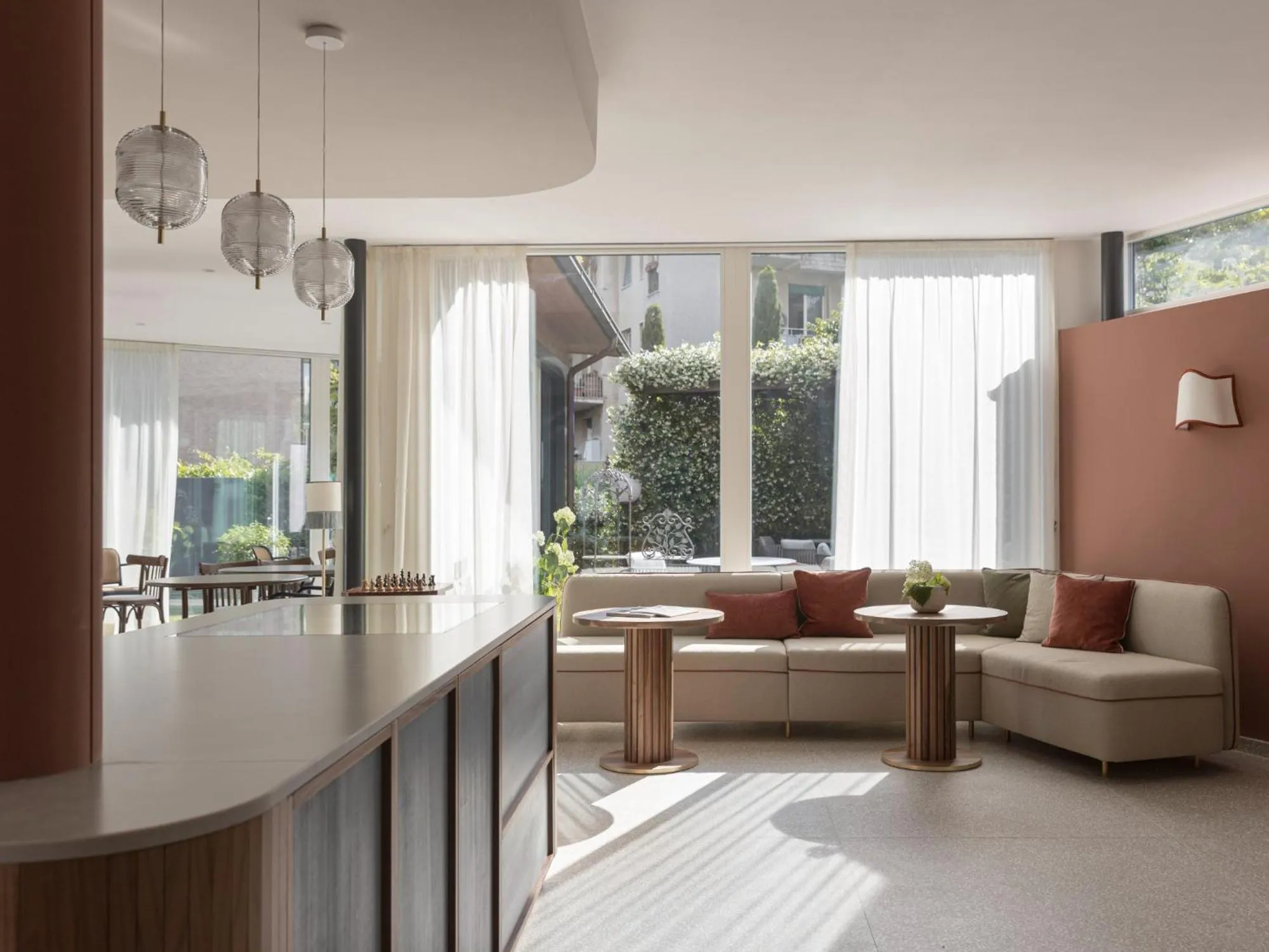 Lobby or reception in Villa Helvetia