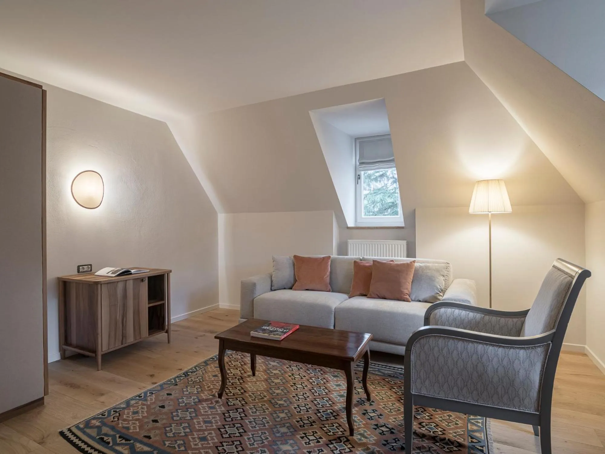 Living room in Villa Helvetia