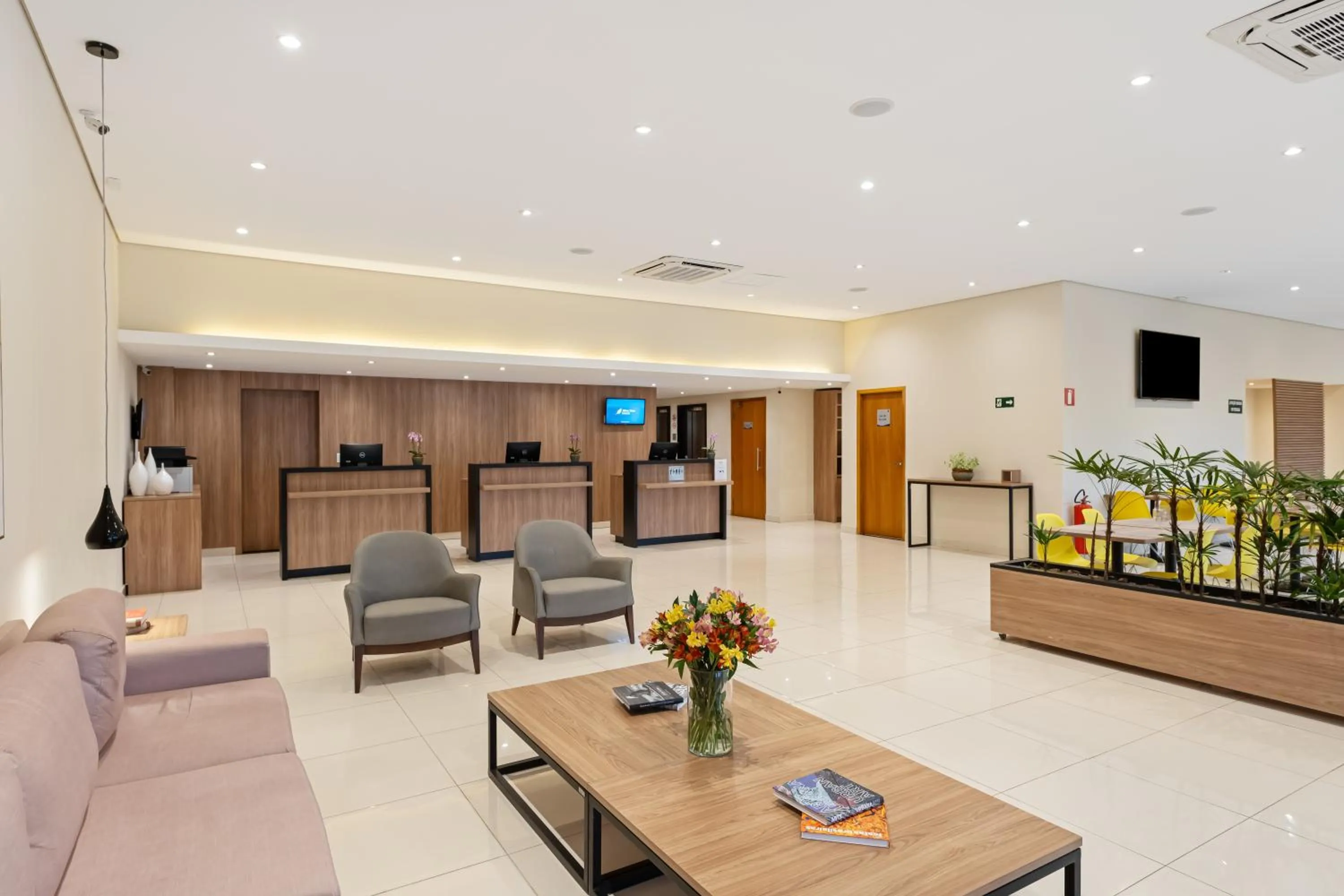 Lobby or reception in Transamerica Fit Jaguariúna