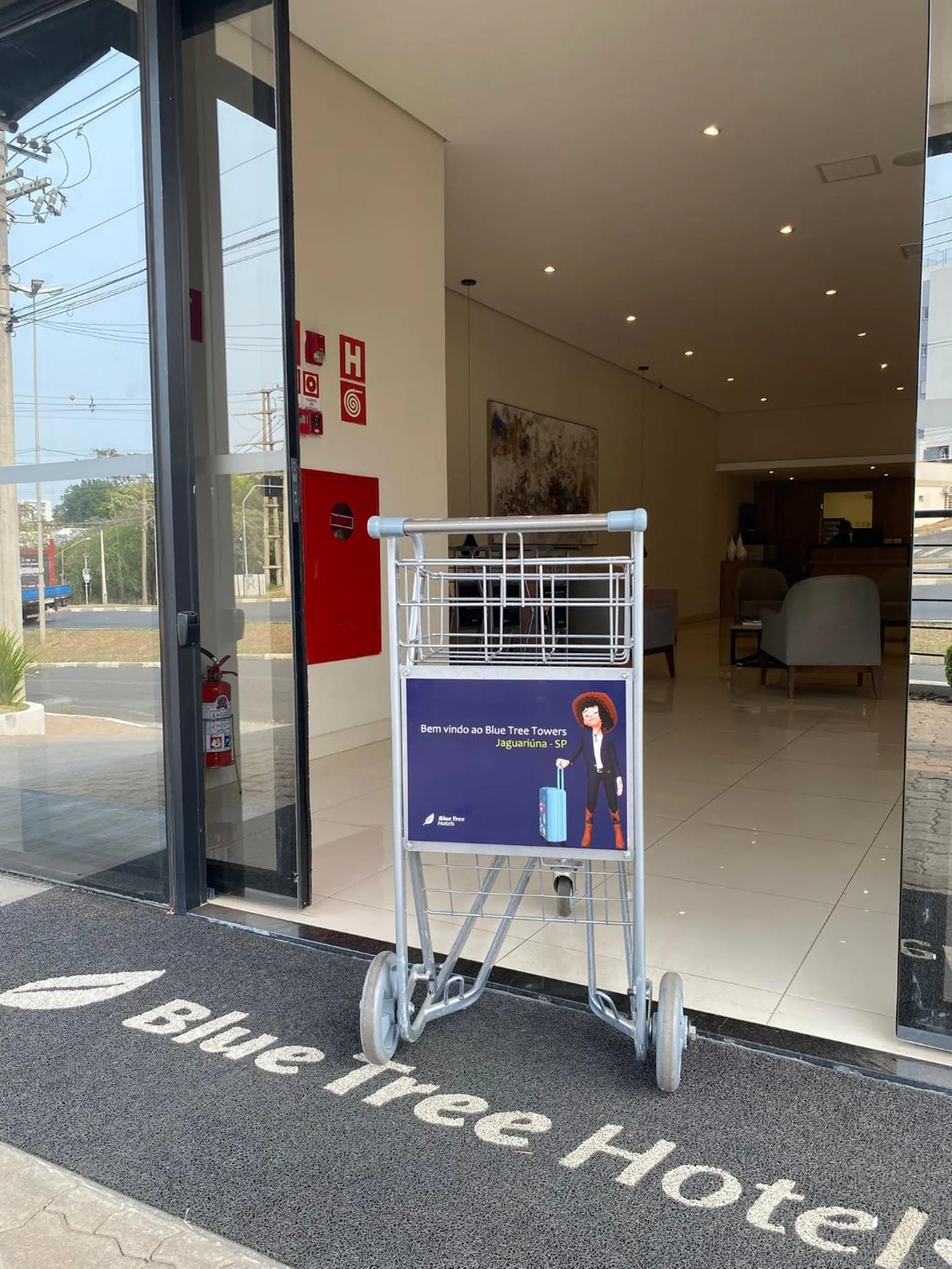 Lobby or reception in Transamerica Fit Jaguariúna