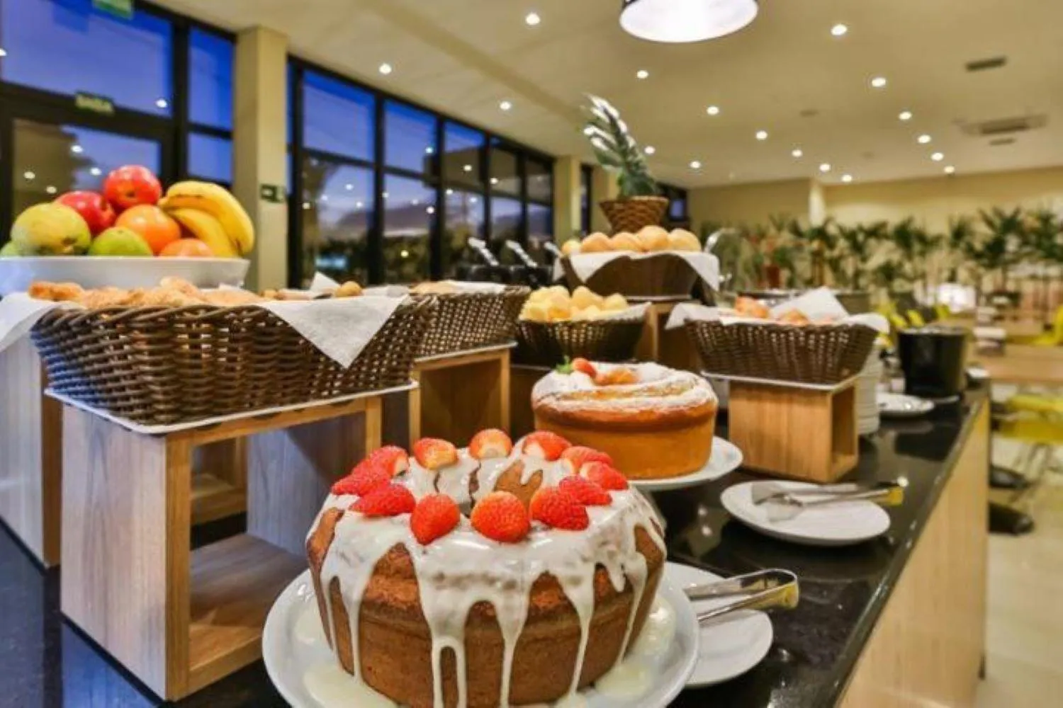 Buffet breakfast in Transamerica Fit Jaguariúna