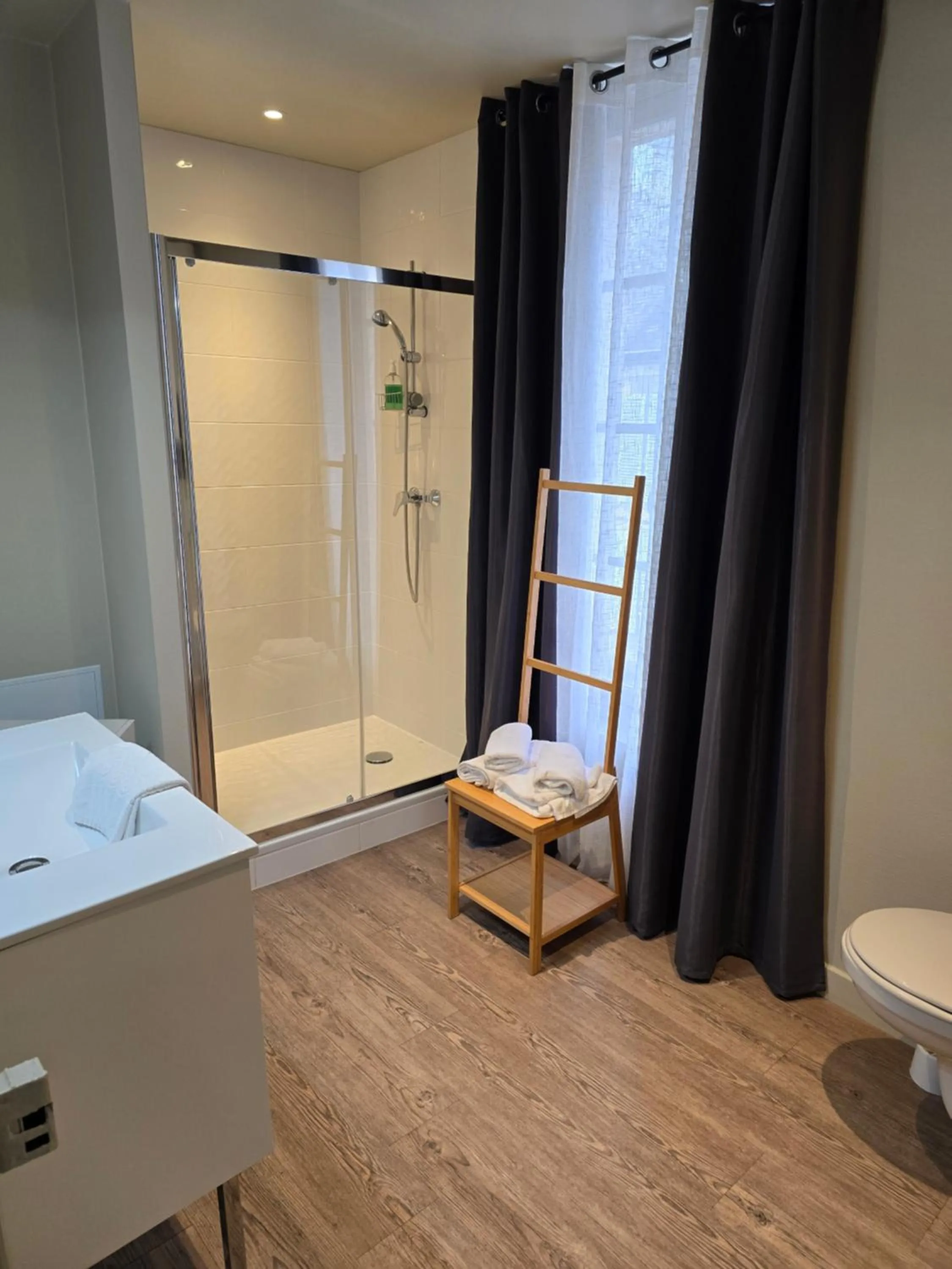 Bathroom in Au Loup Historic Apartments