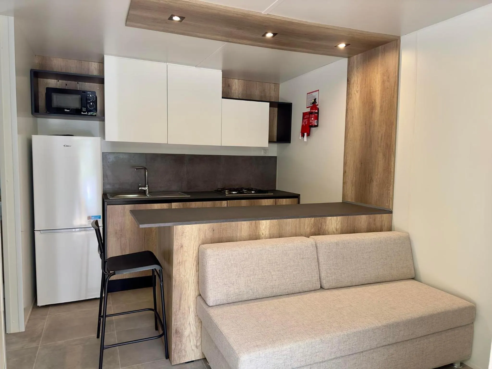 Living room in Camping Village Mugello Verde