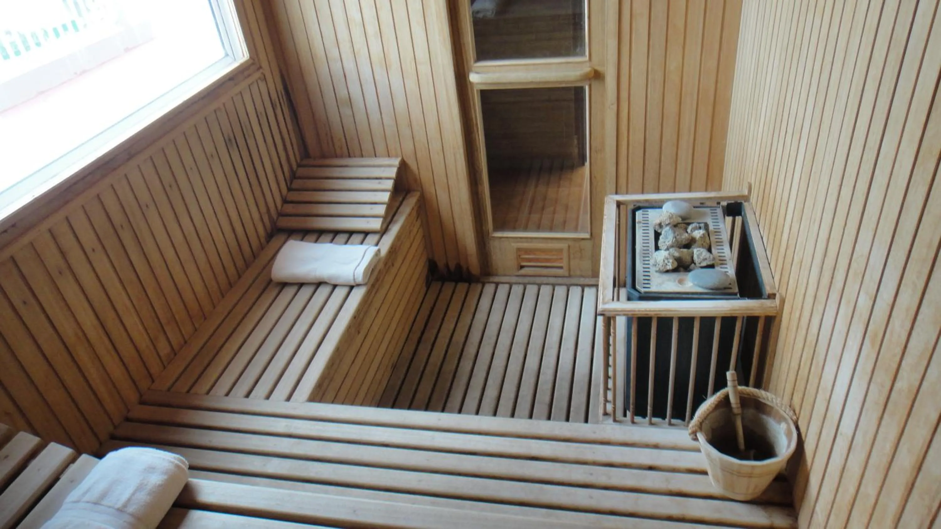 Sauna in Gran Hotel Verona