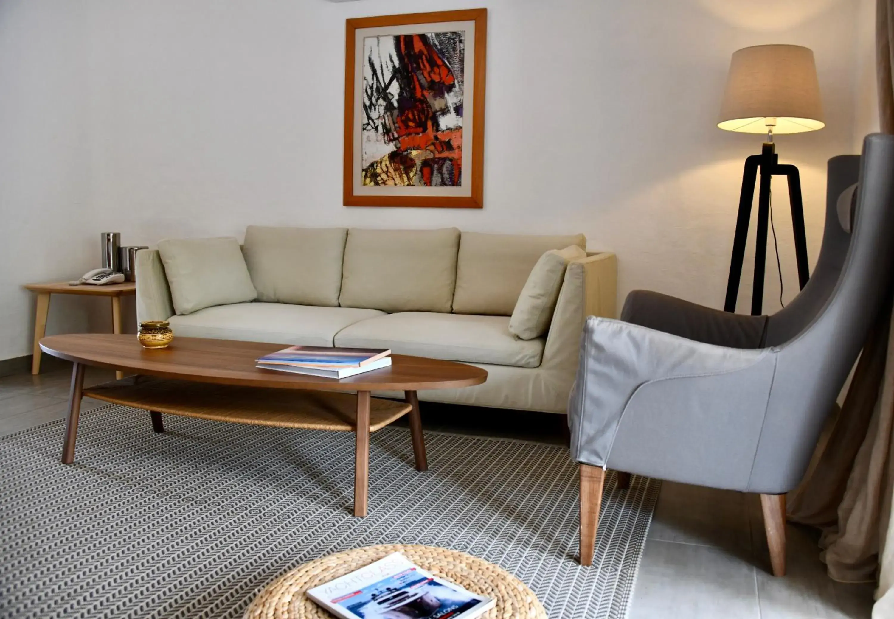 Living room in Hotel Kabila Living room in Hotel Kabila