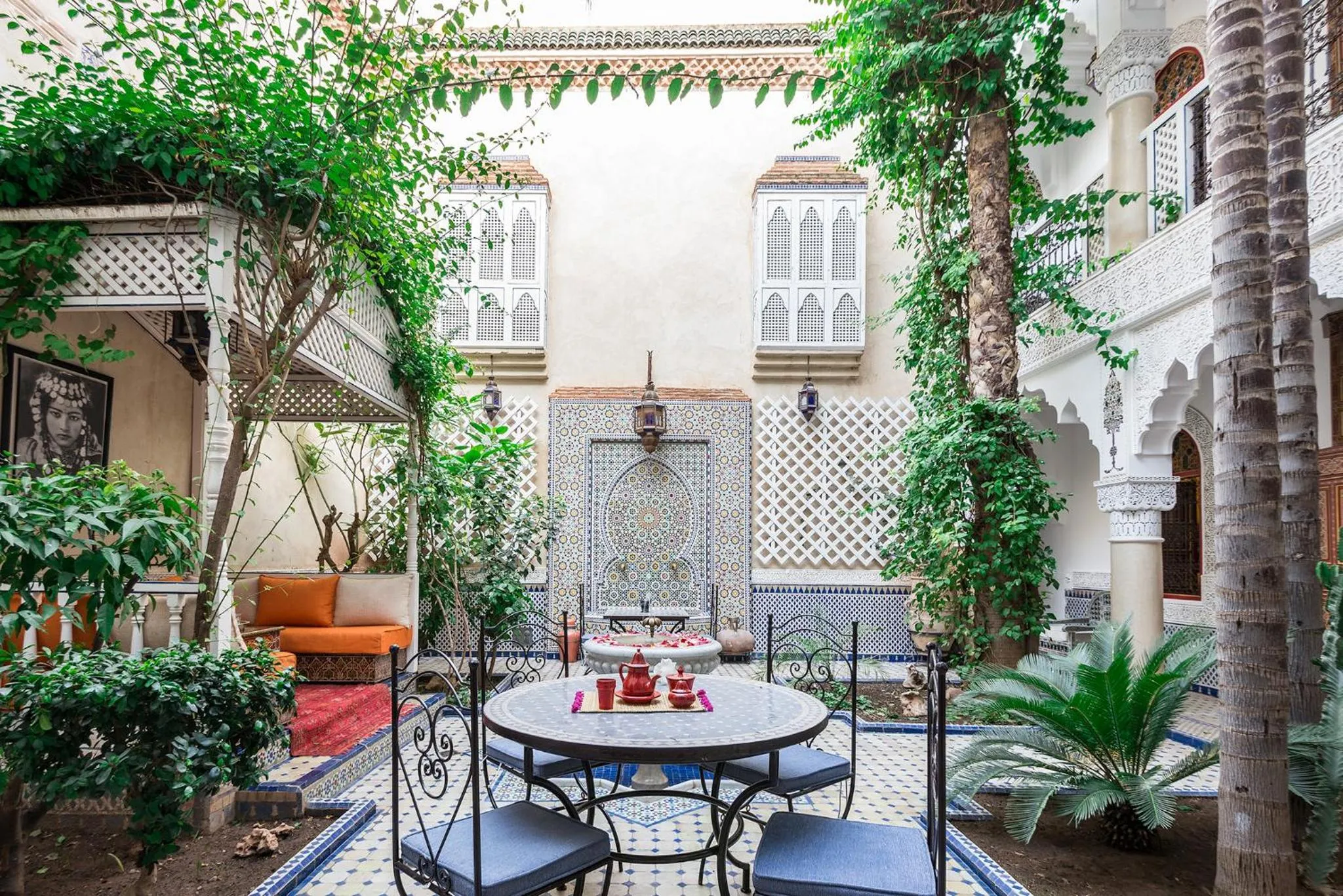 Patio in Riad Tahyra