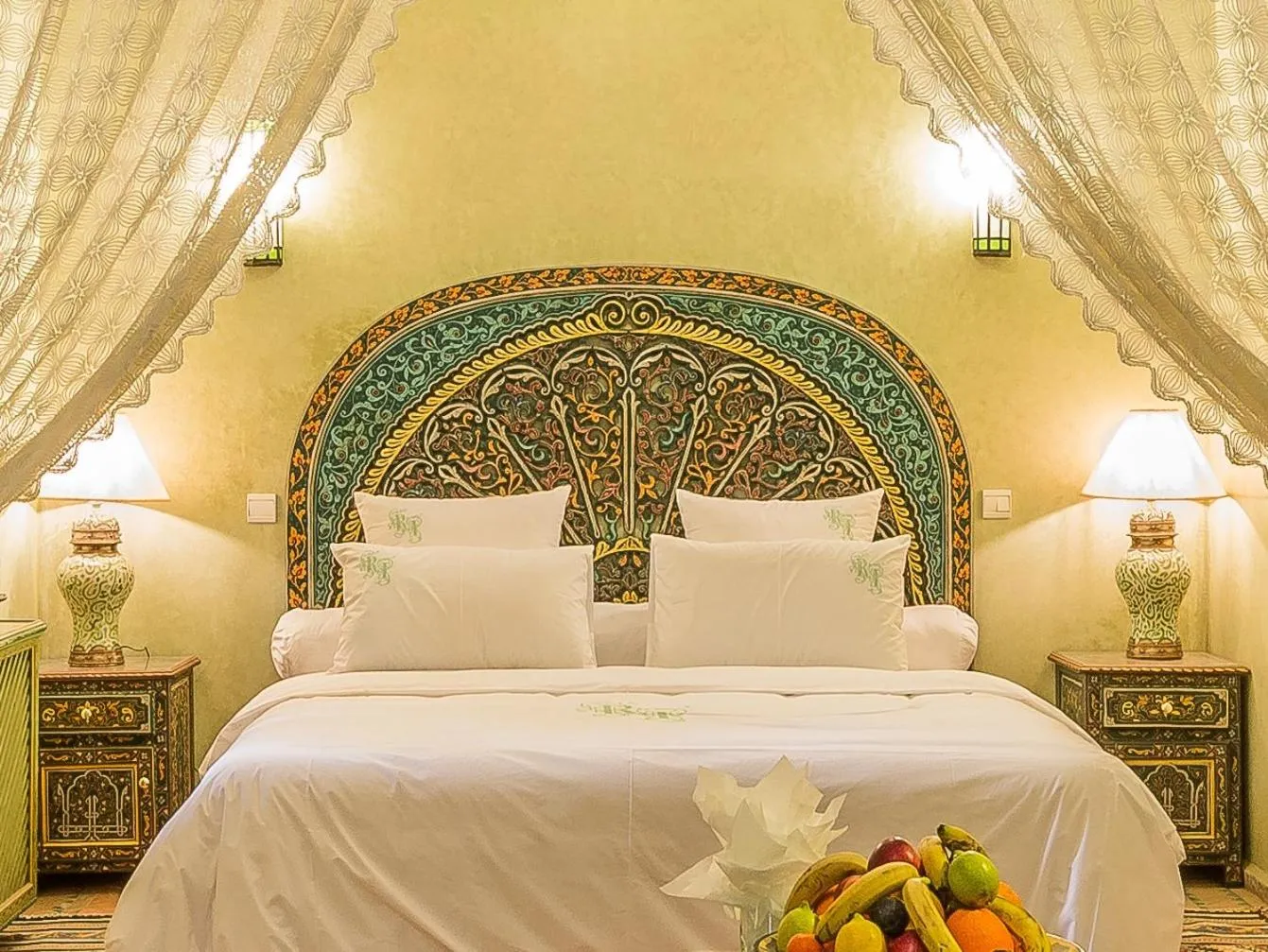 Bed in Riad Tahyra