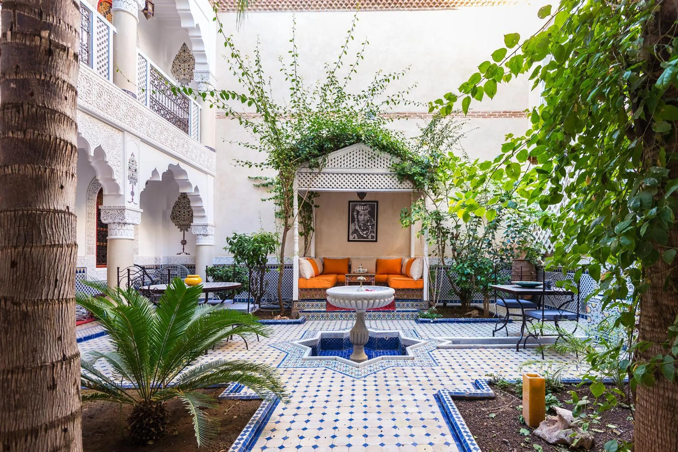 Patio in Riad Tahyra