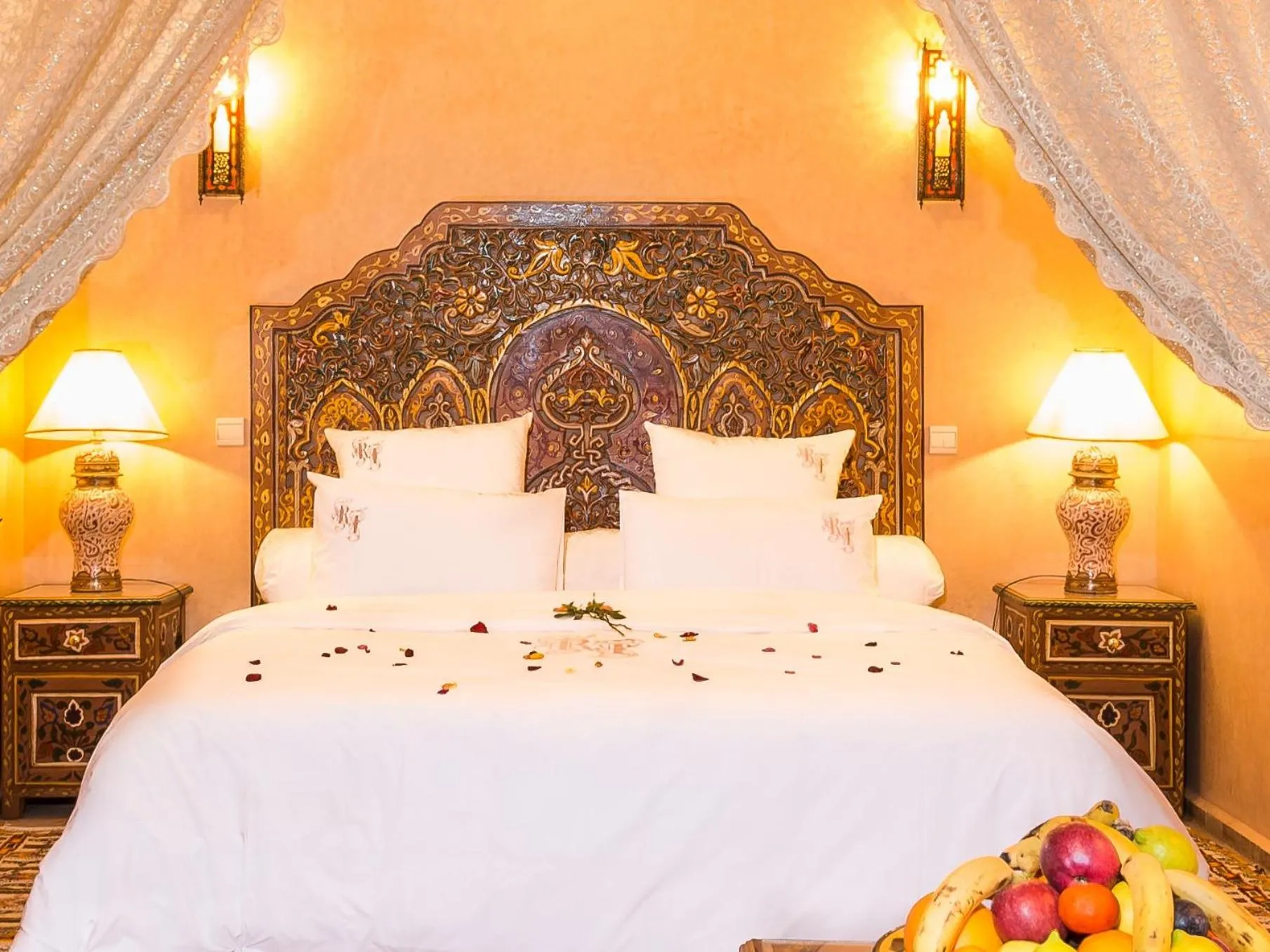 Bed in Riad Tahyra