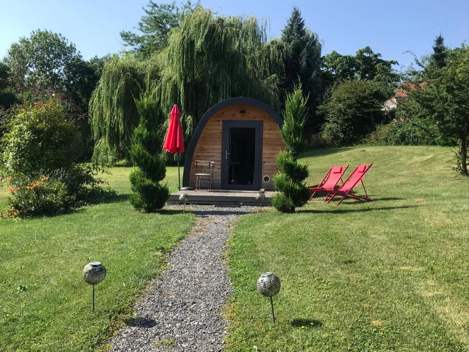 Garden in Chambres d'hôtes les Etoiles