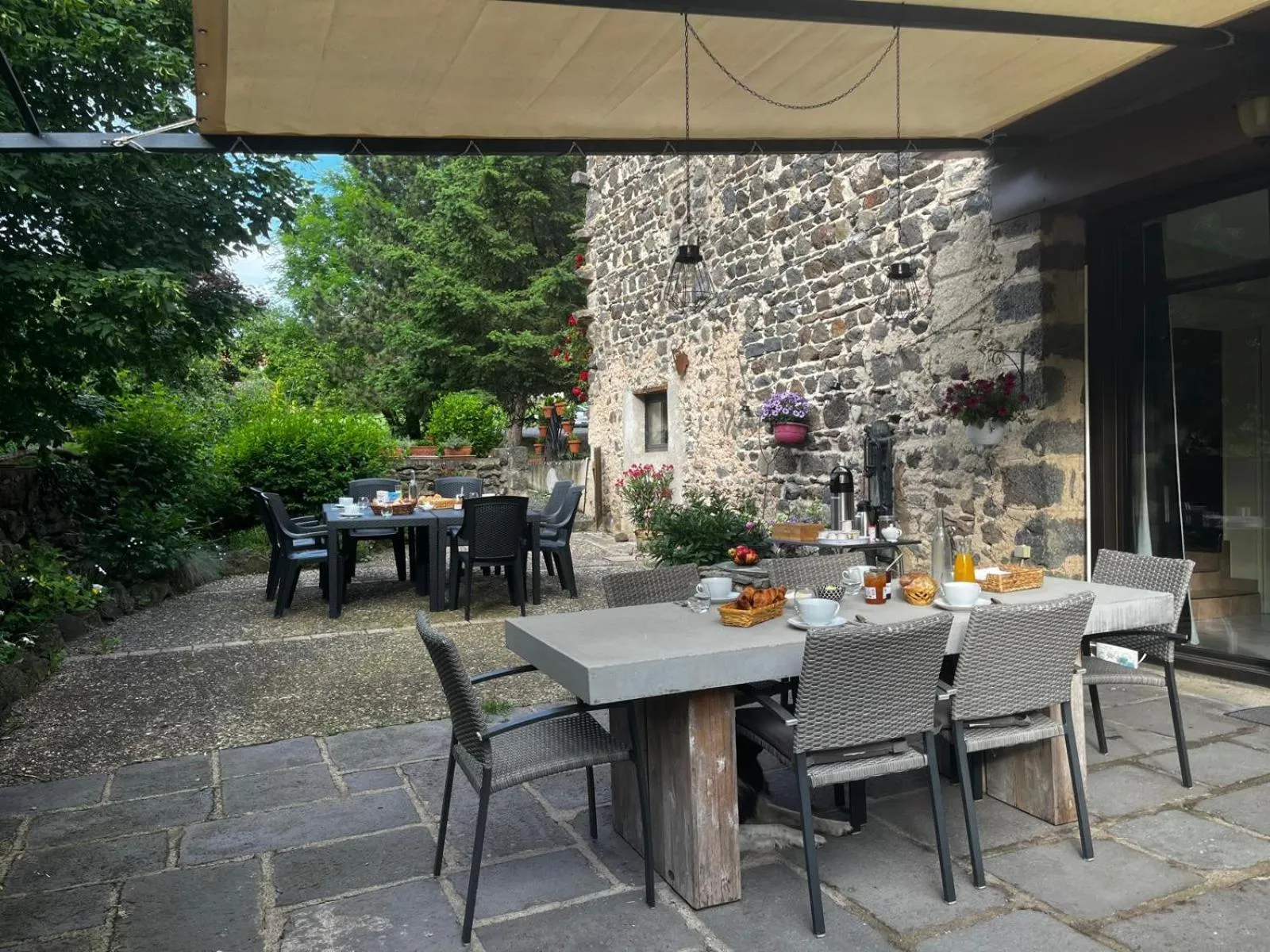 Patio in Chambres d'hôtes les Etoiles